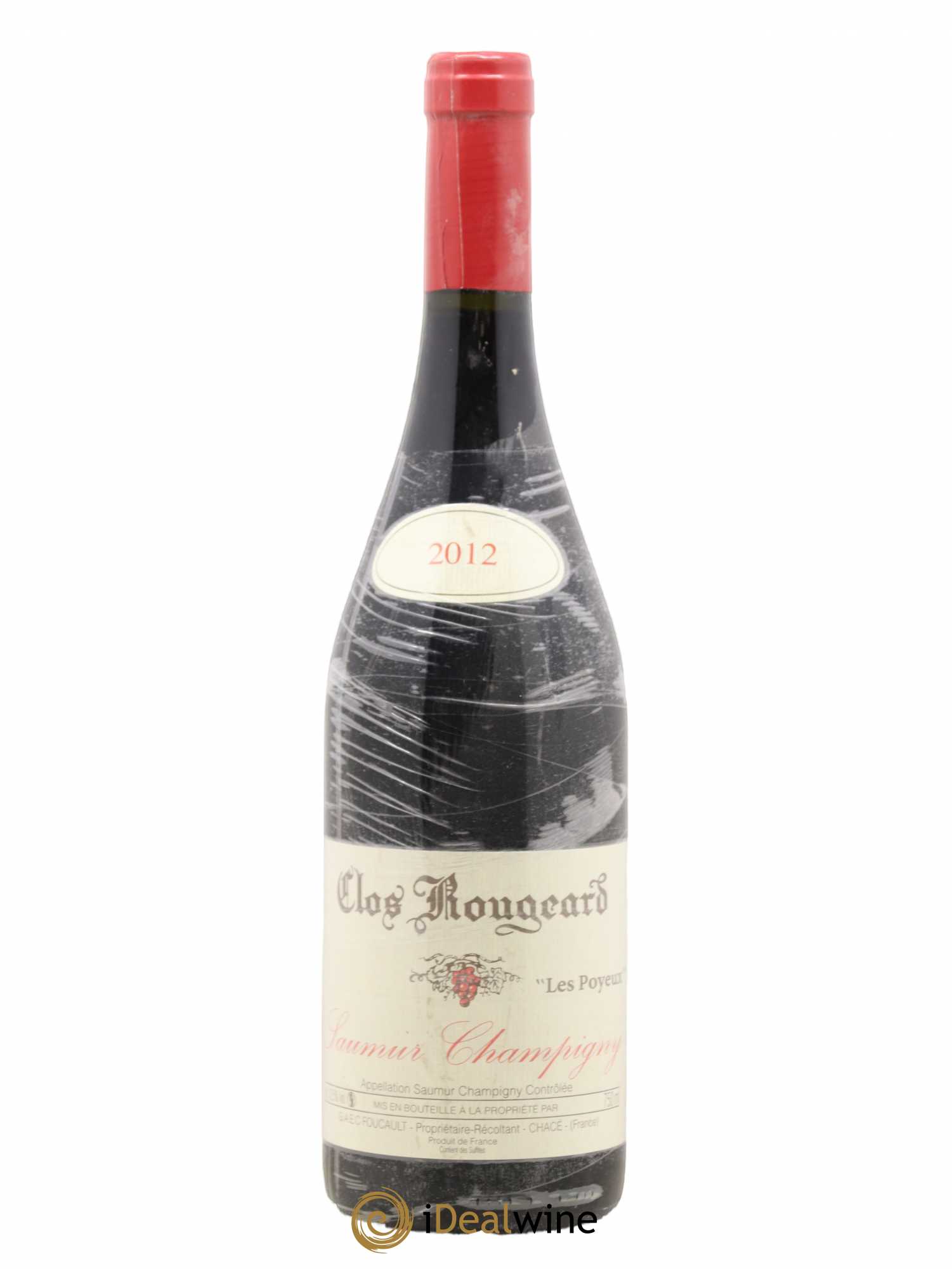 Saumur-Champigny Les Poyeux Clos Rougeard 2012 - Lot de 1 bouteille - 0