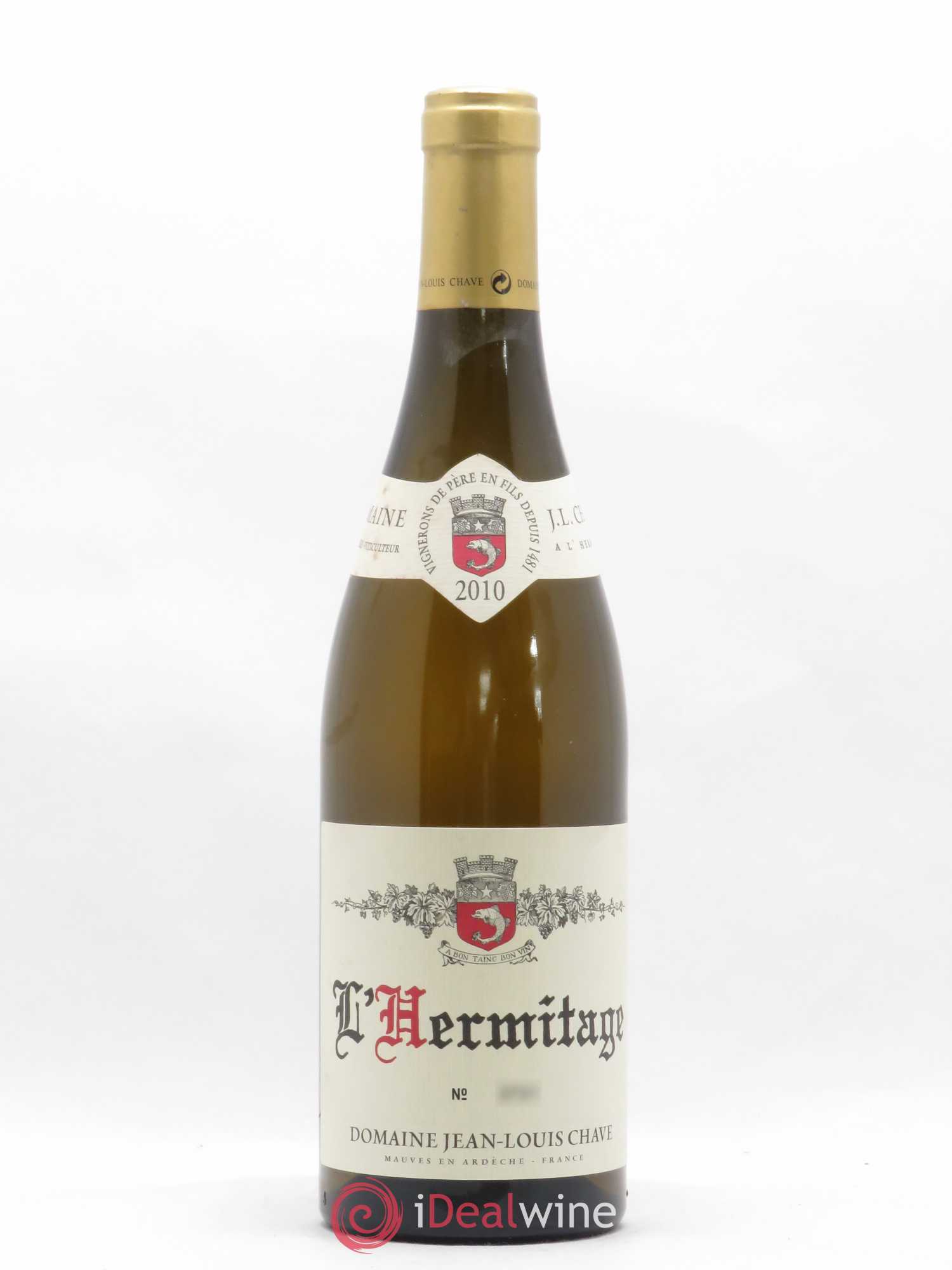 Hermitage Jean-Louis Chave 2010 - Lot de 1 bouteille - 0