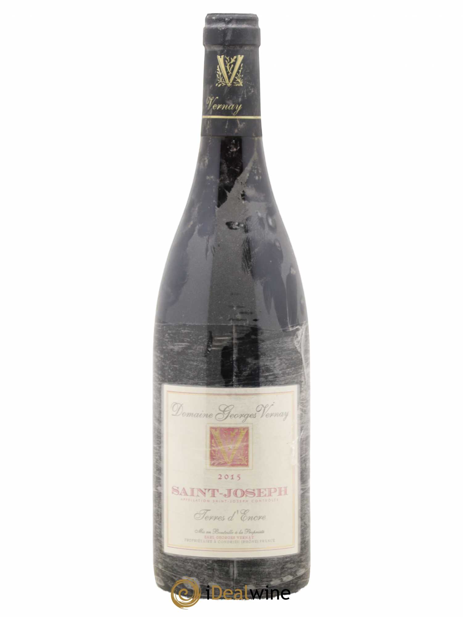 Saint-Joseph Terres d'Encre Georges Vernay 2015 - Lot de 1 bouteille - 0