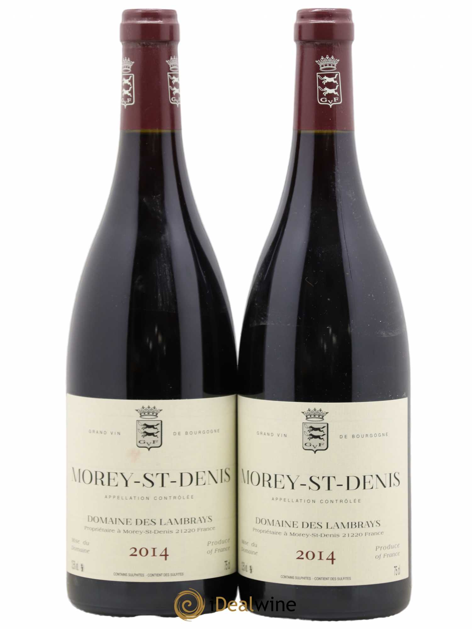 Morey-Saint-Denis Domaine des Lambrays 2014 - Lot de 2 bouteilles - 0