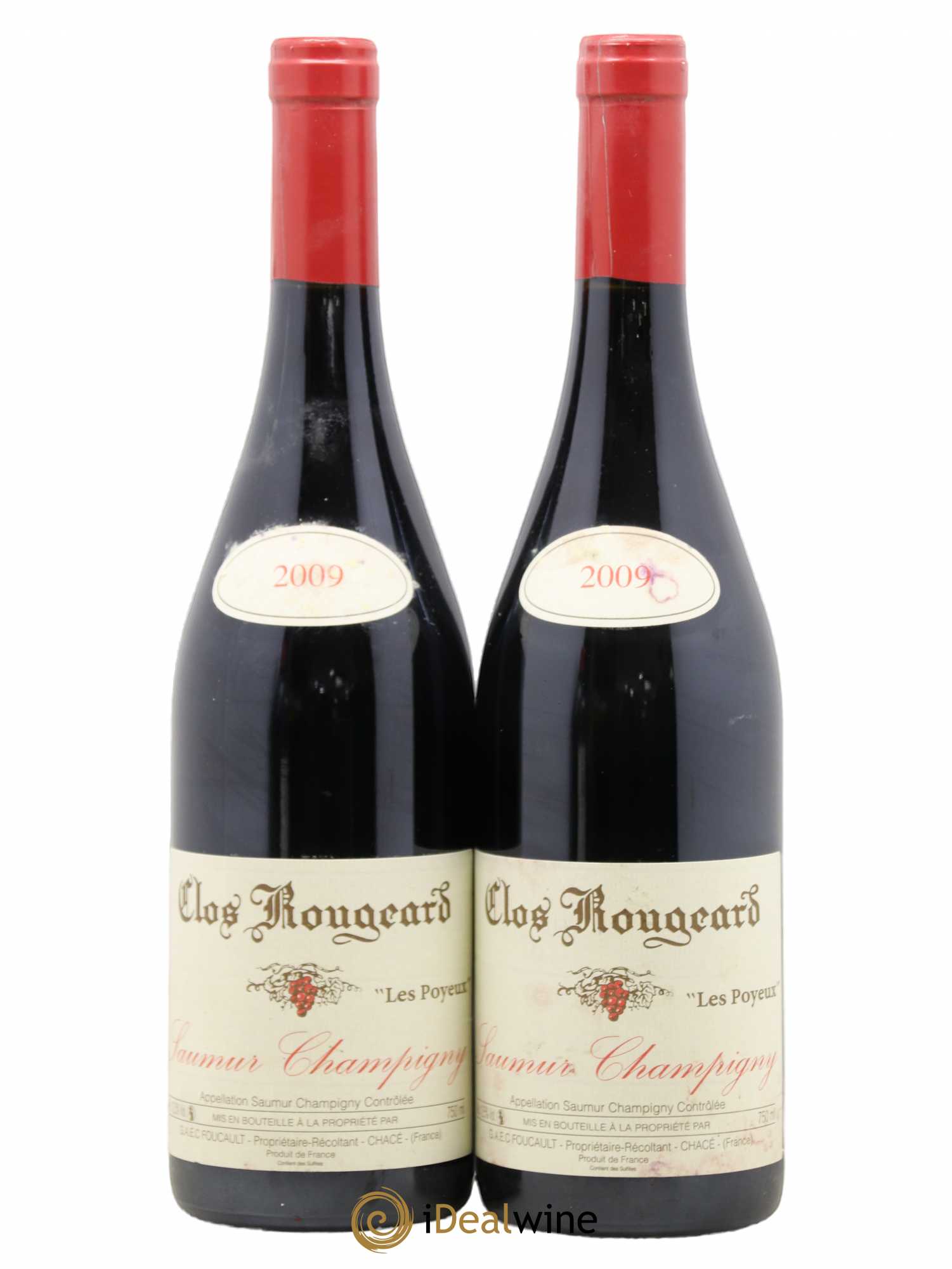 Saumur-Champigny Les Poyeux Clos Rougeard 2009 - Lot de 2 bouteilles - 0