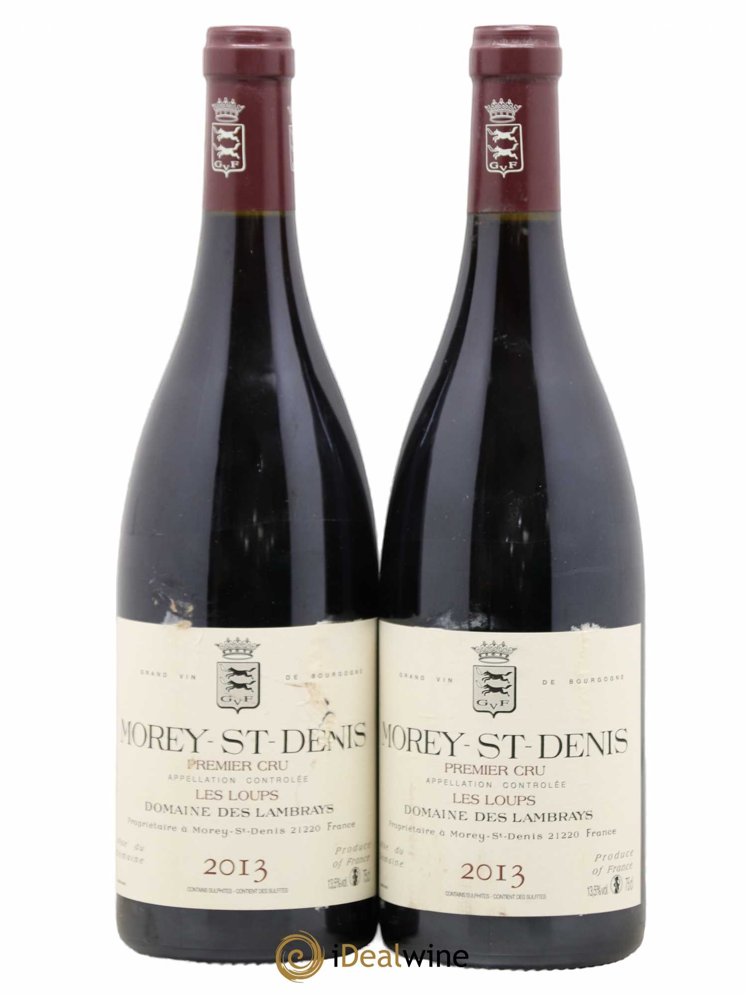 Morey-Saint-Denis 1er Cru Les Loups Domaine des Lambrays 2013 - Lot de 2 bouteilles - 0