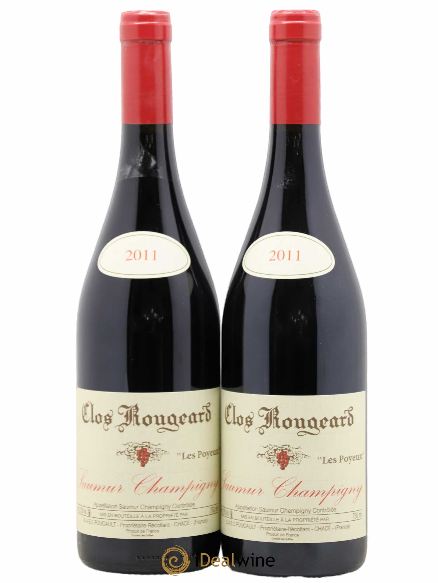 Saumur-Champigny Les Poyeux Clos Rougeard 2011 - Lot de 2 bouteilles - 0