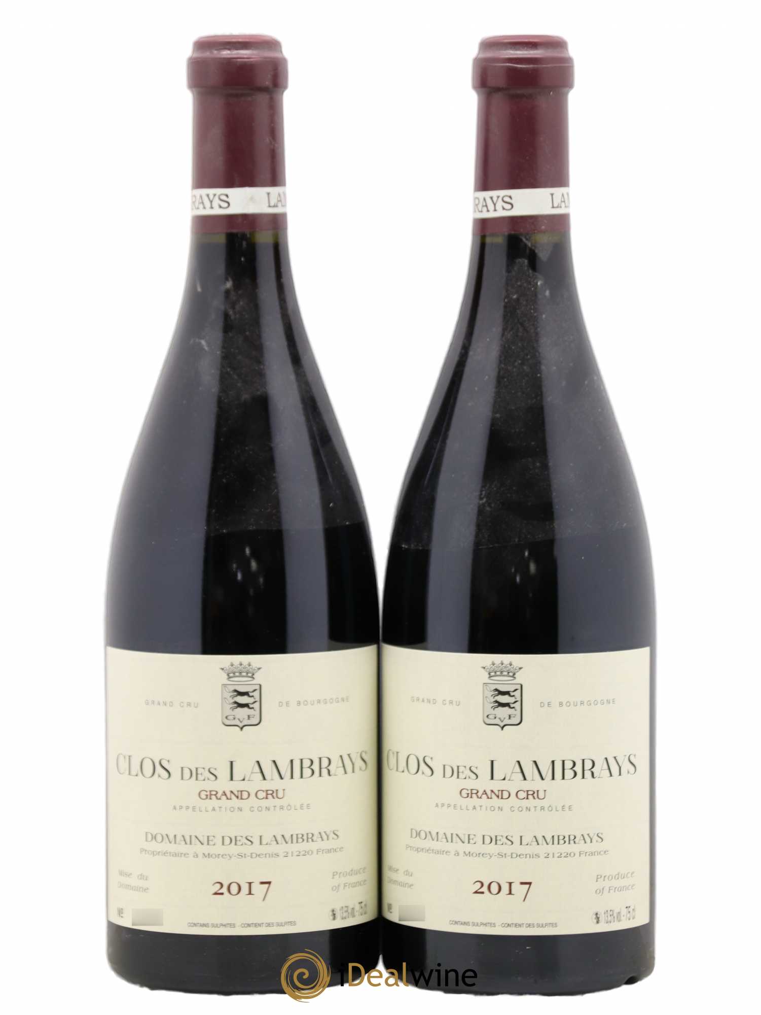 Clos des Lambrays Grand Cru Domaine des Lambrays 2017 - Lot de 2 bouteilles - 0