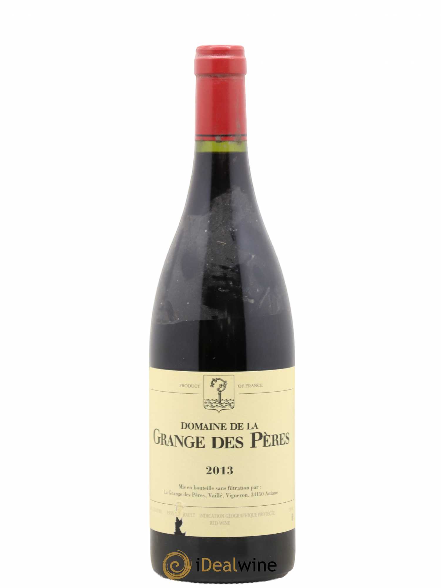 Pays d'Hérault Grange des Pères Laurent Vaillé 2013 - Lot de 1 bouteille - 0