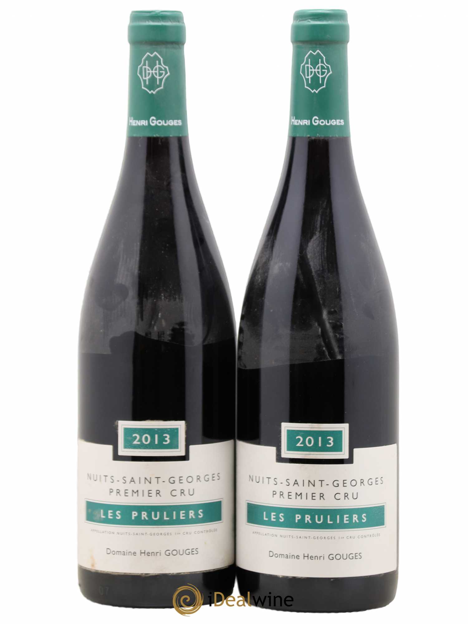Nuits-Saint-Georges 1er Cru Les Pruliers Henri Gouges 2013 - Lot de 2 bouteilles - 0
