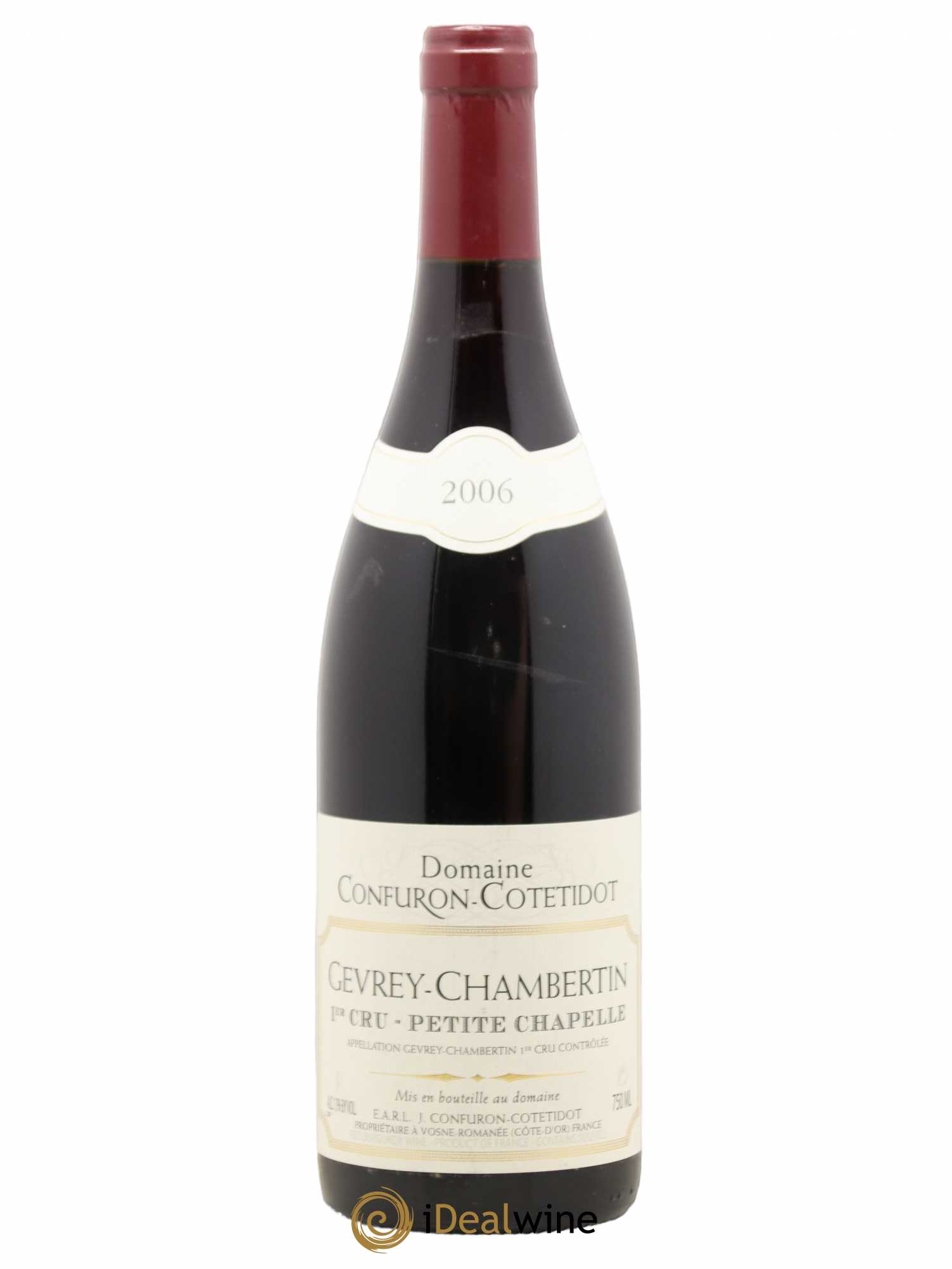 Gevrey-Chambertin 1er Cru Petite Chapelle Confuron-Cotetidot 2006 - Lot de 1 bouteille - 0