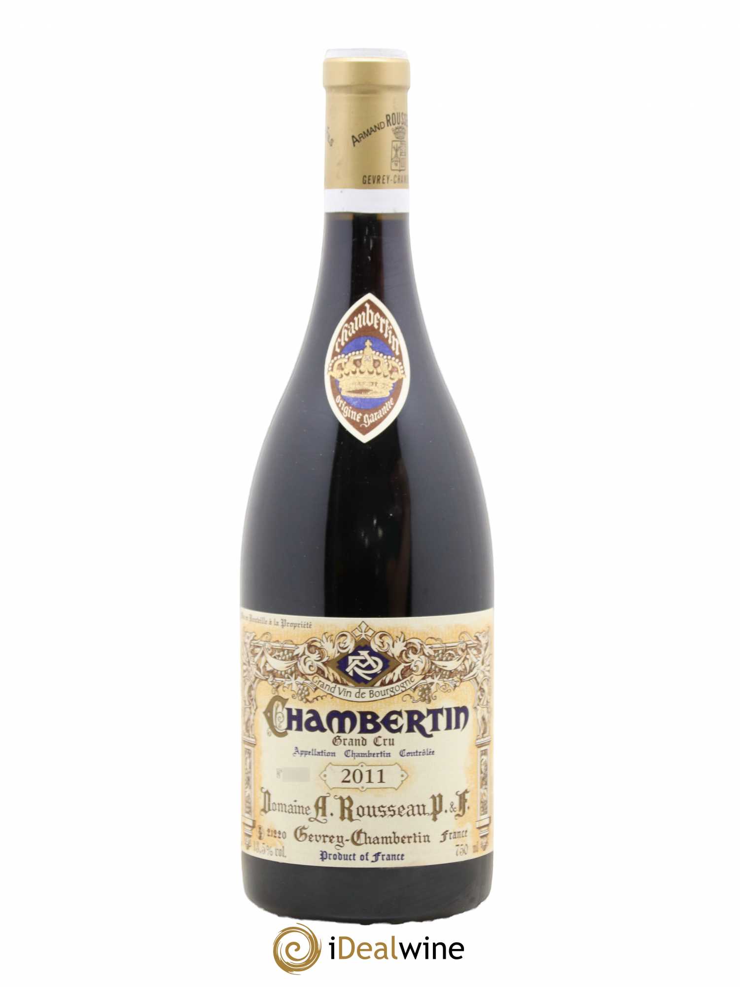 Chambertin Grand Cru Armand Rousseau (Domaine) 2011 - Lot de 1 bouteille - 0