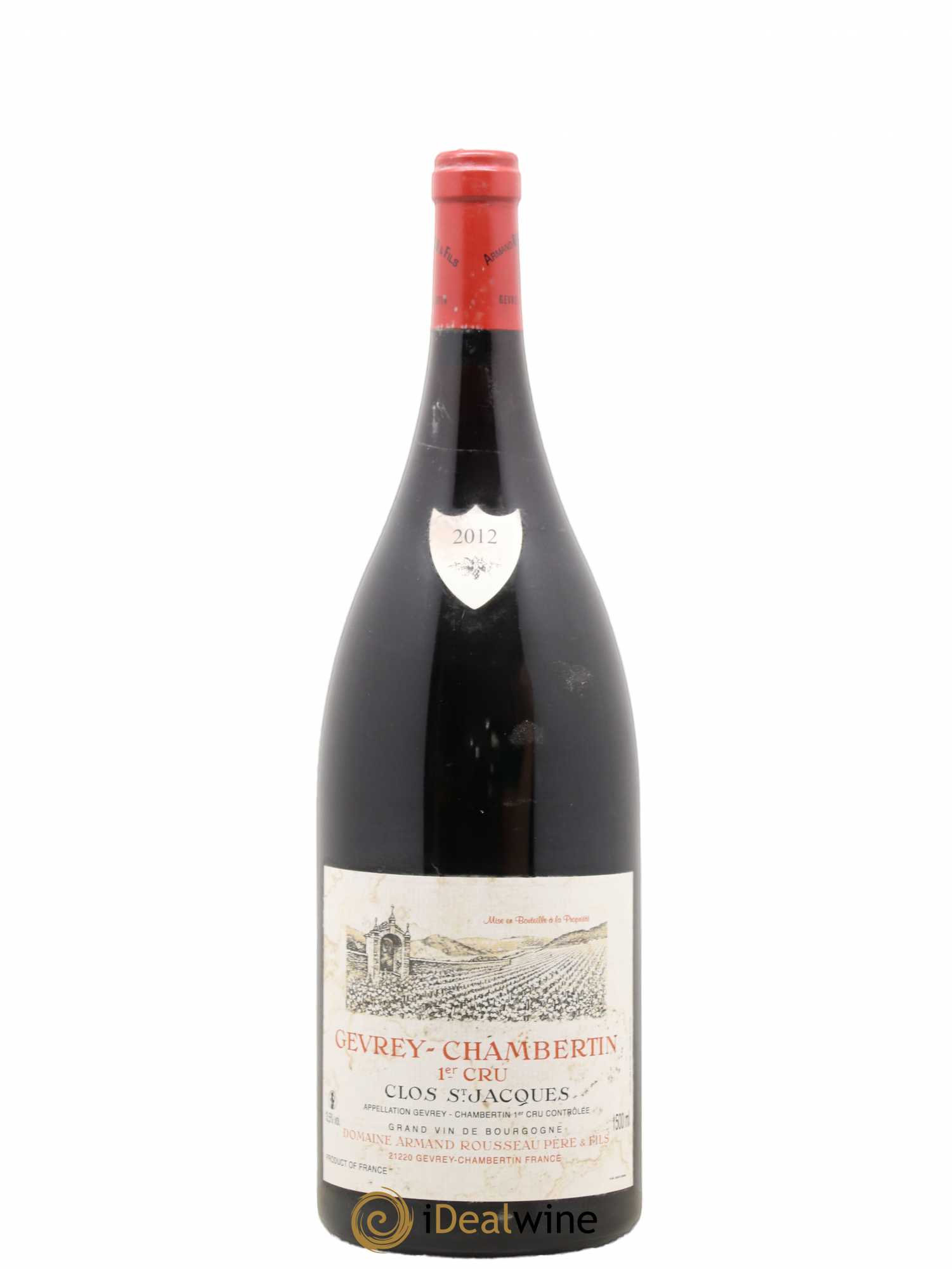 Gevrey-Chambertin 1er Cru Clos Saint-Jacques Armand Rousseau (Domaine) 2012 - Lot de 1 magnum - 0