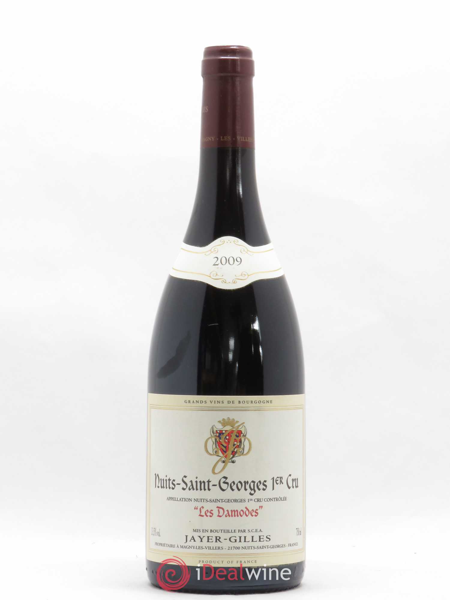 Nuits-Saint-Georges 1er Cru Les Damodes Jayer-Gilles 2009 - Lot de 1 bouteille - 0