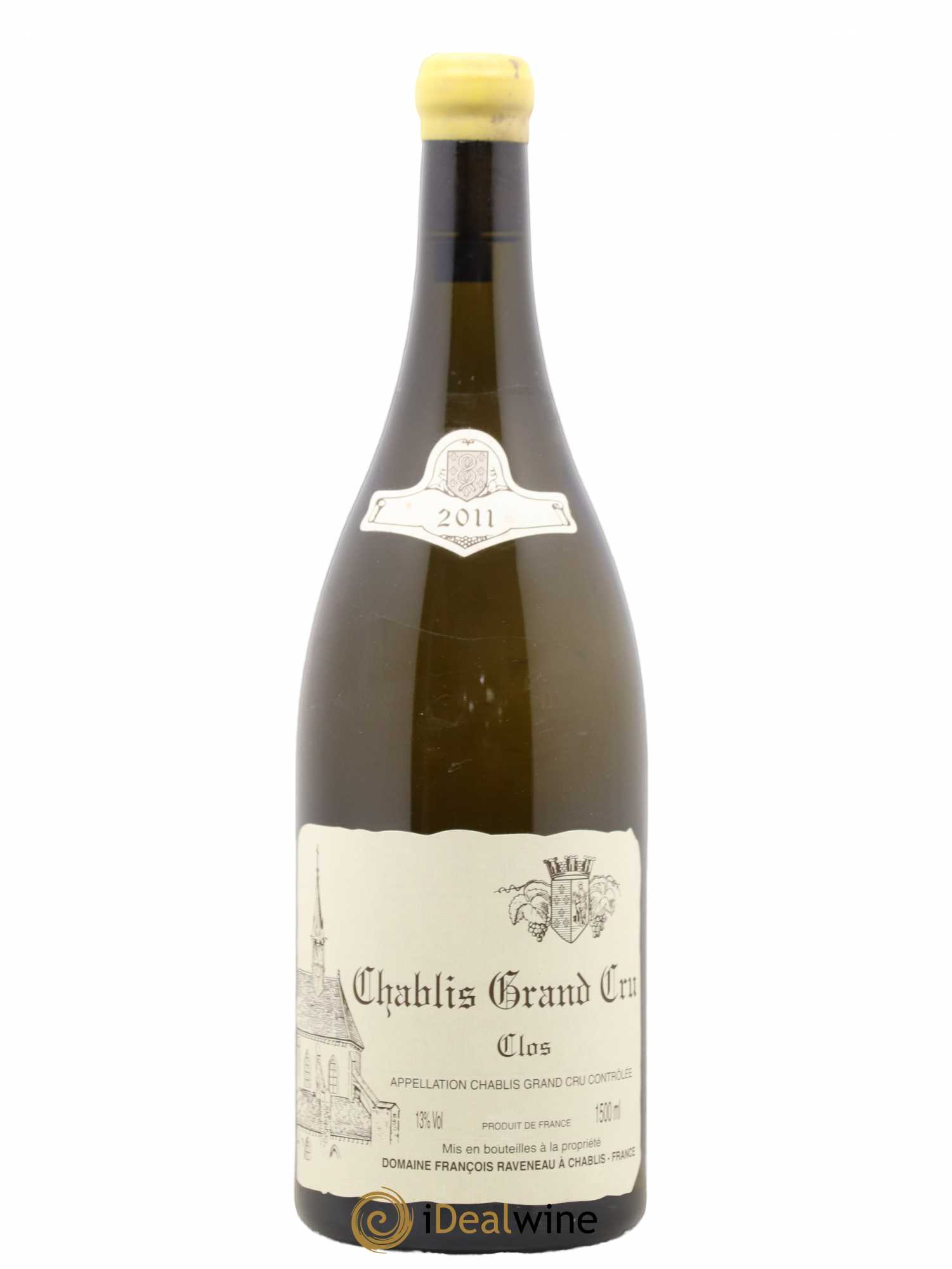 Chablis Grand Cru Clos Raveneau (Domaine) 2011 - Lot de 1 magnum - 0