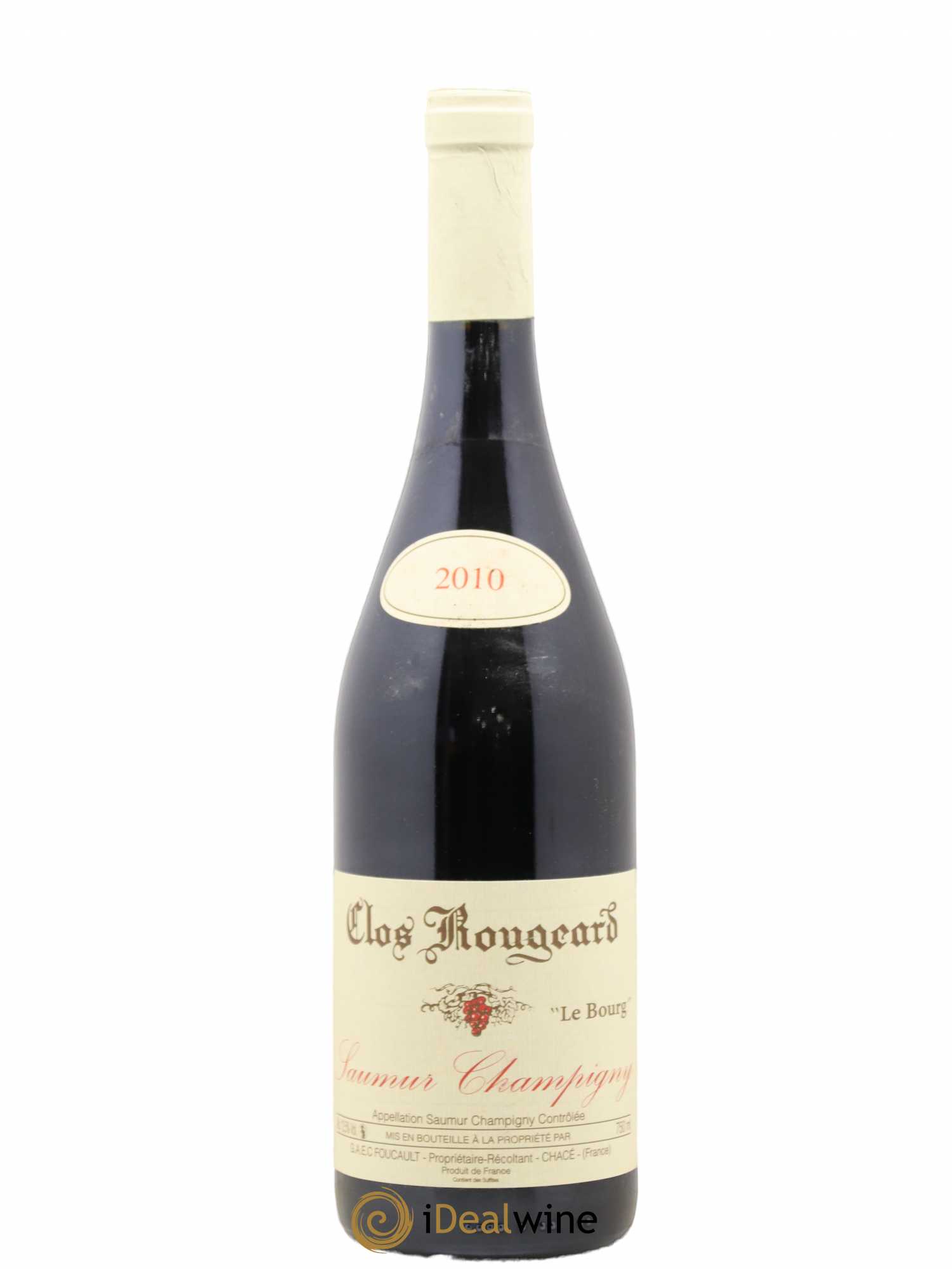 Saumur-Champigny Le Bourg Clos Rougeard 2010 - Lot de 1 bouteille - 0
