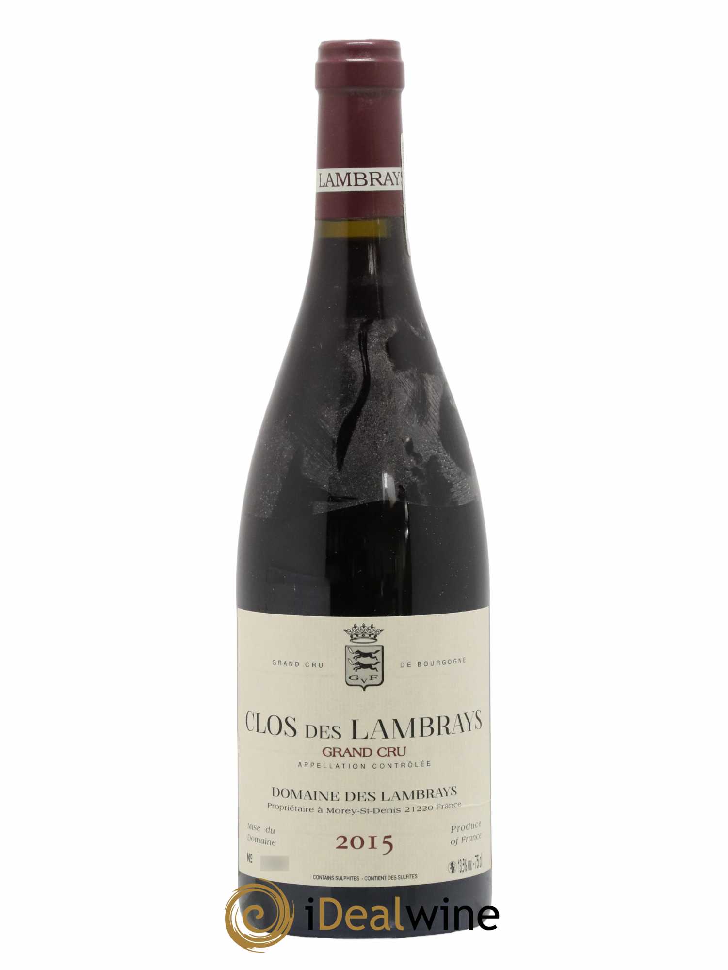 Clos des Lambrays Grand Cru Domaine des Lambrays 2015 - Lot de 1 bouteille - 0