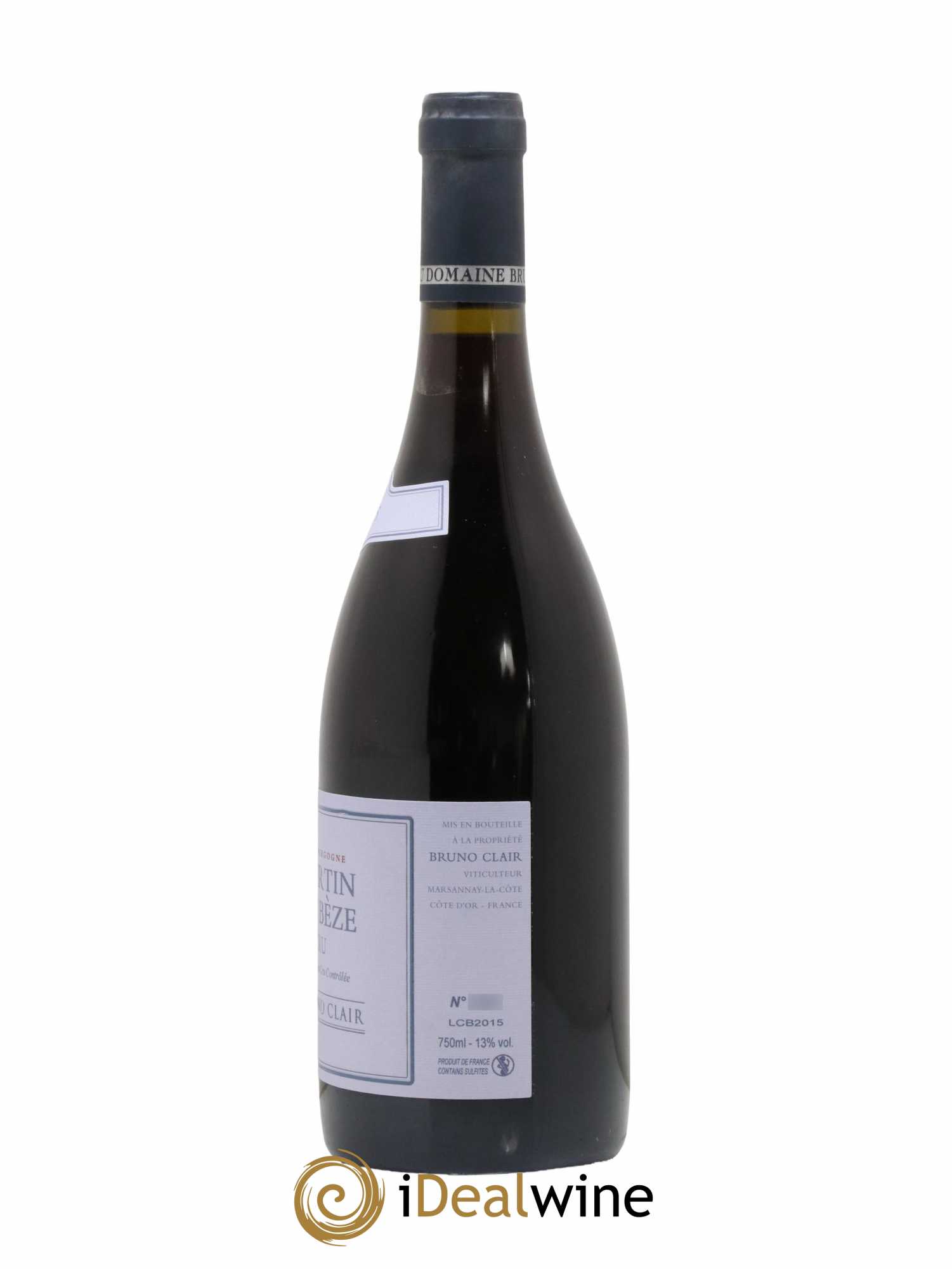 Chambertin Clos de Bèze Grand Cru Bruno Clair (Domaine) 2015 - Lot de 1 bouteille - 1