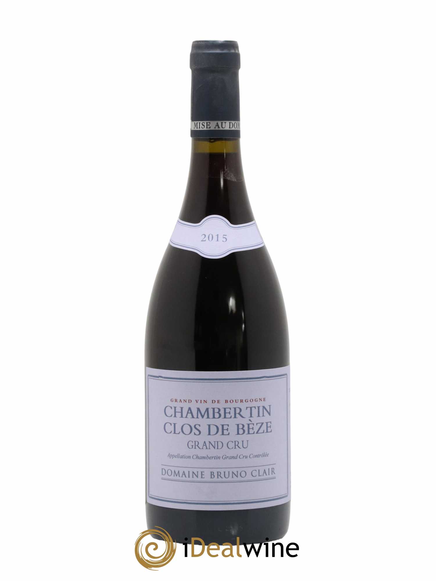 Chambertin Clos de Bèze Grand Cru Bruno Clair (Domaine) 2015 - Lot de 1 bouteille - 0