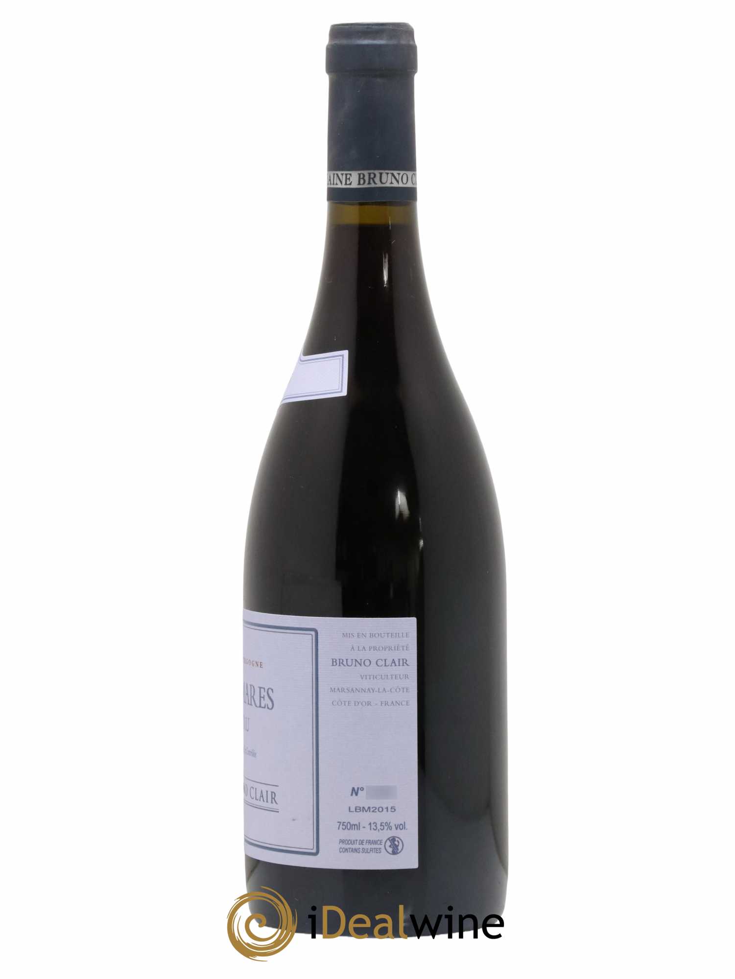 Bonnes-Mares Grand Cru Bruno Clair (Domaine) 2015 - Lot de 1 bouteille - 1