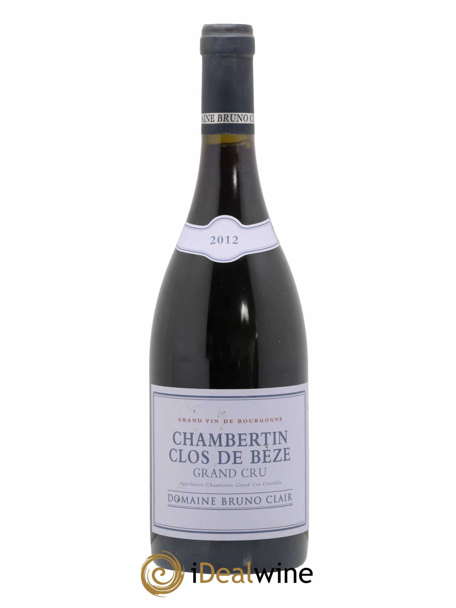 Chambertin Clos de Bèze Grand Cru Bruno Clair (Domaine) 2012 - Lot de 1 bouteille - 0