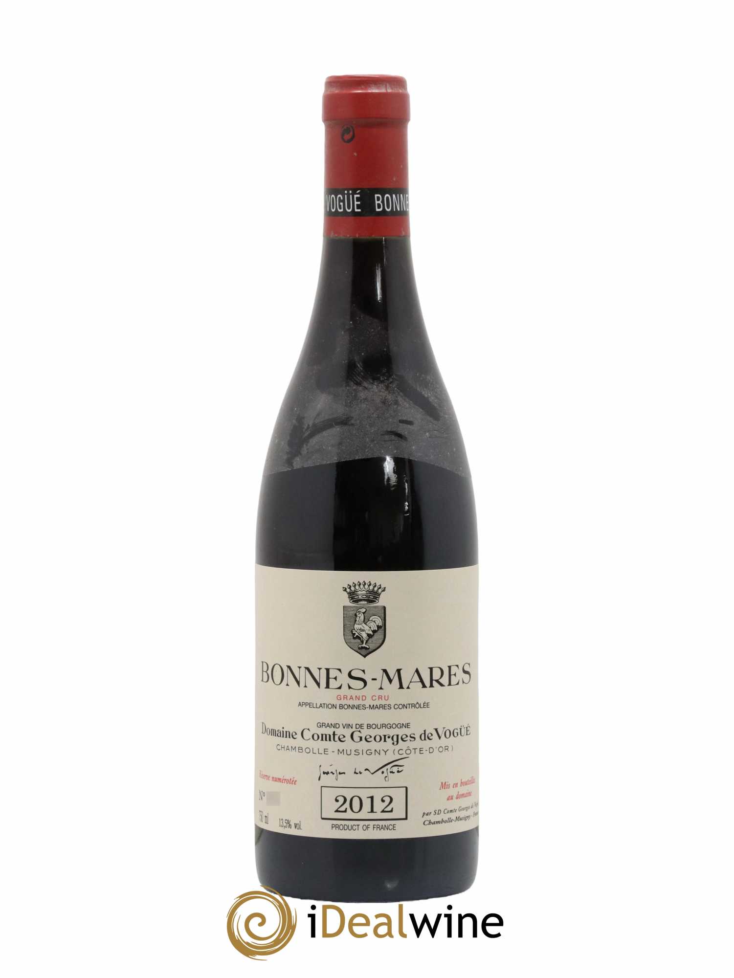 Bonnes-Mares Grand Cru Comte Georges de Vogüé 2012 - Lot de 1 bouteille - 0