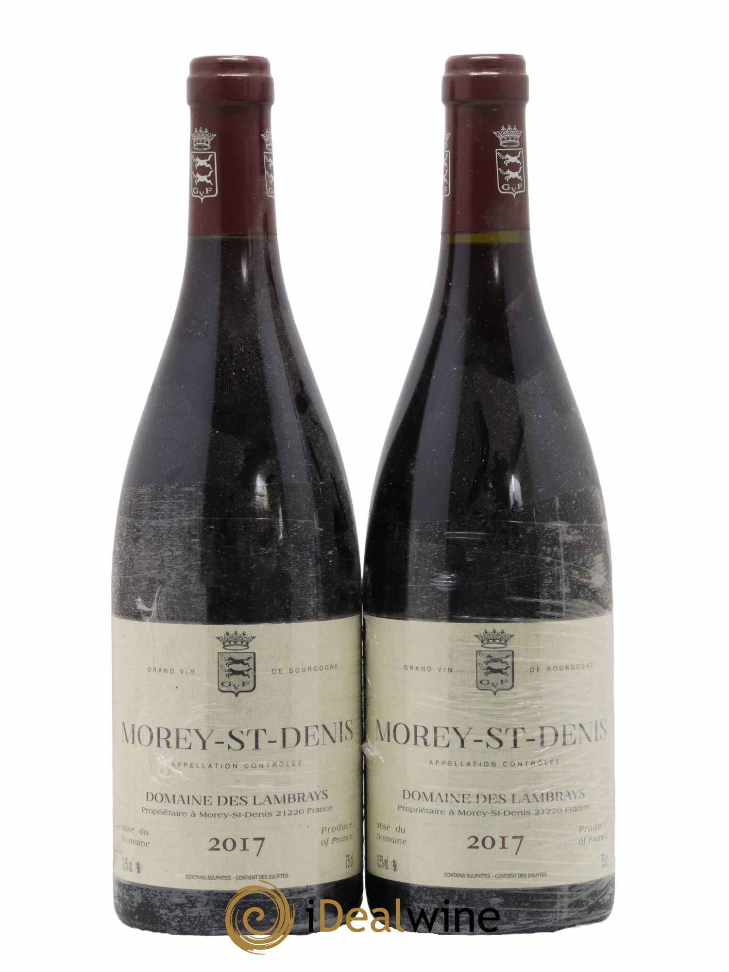 Morey-Saint-Denis Domaine des Lambrays 2017 - Lot de 2 bouteilles - 0