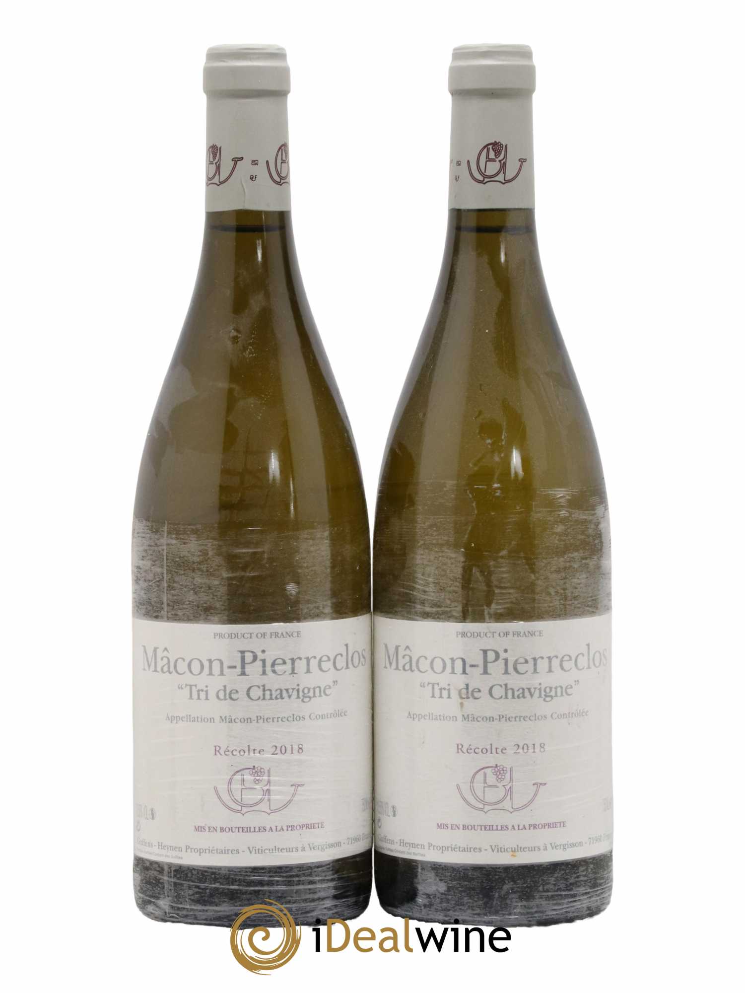 Mâcon-Pierreclos Tri de Chavigne Guffens-Heynen 2018 - Lot de 2 bouteilles - 0