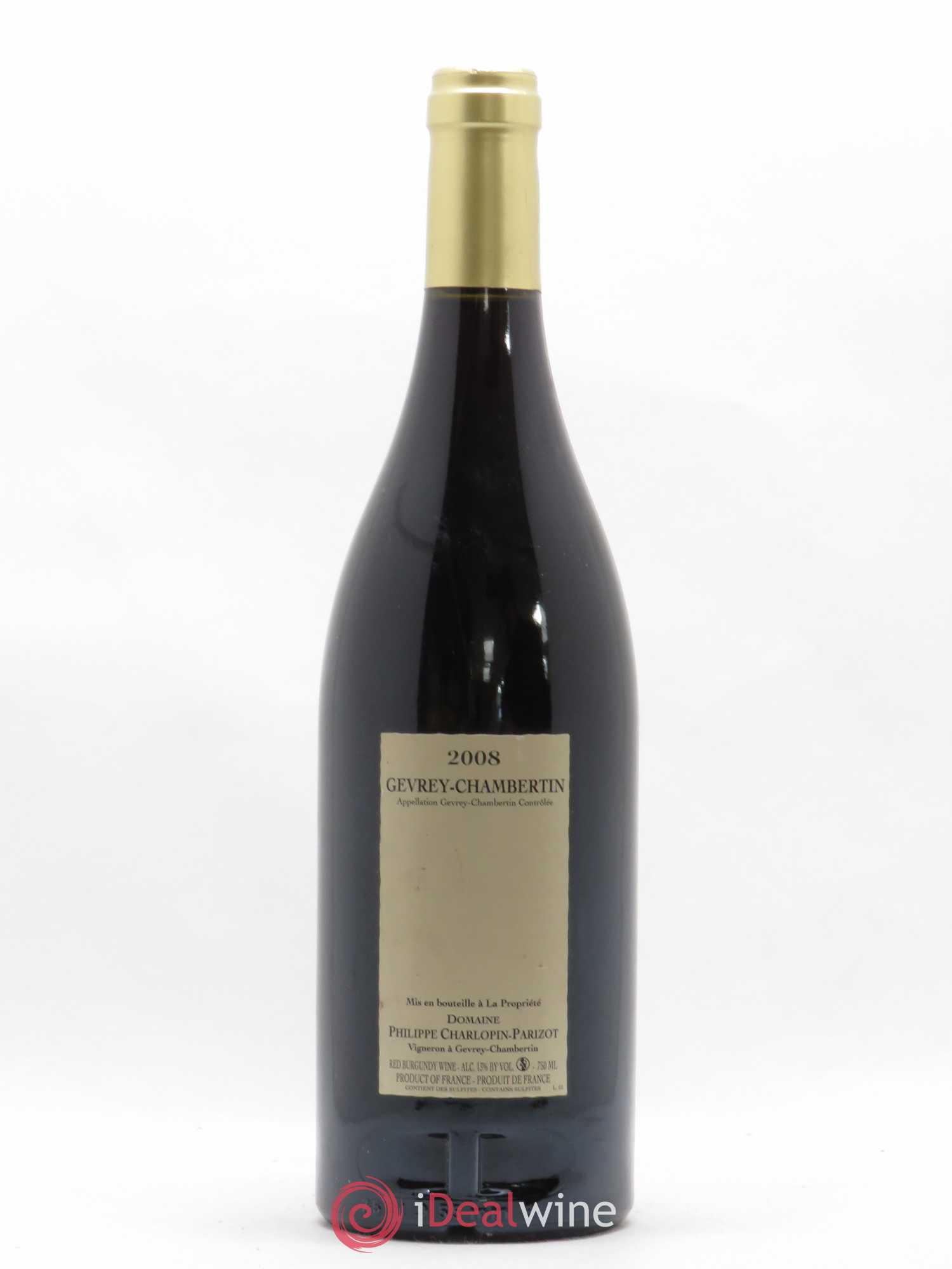 Gevrey-Chambertin Vieilles Vignes Charlopin-Parizot 2008 - Posten von 1 Flasche - 1