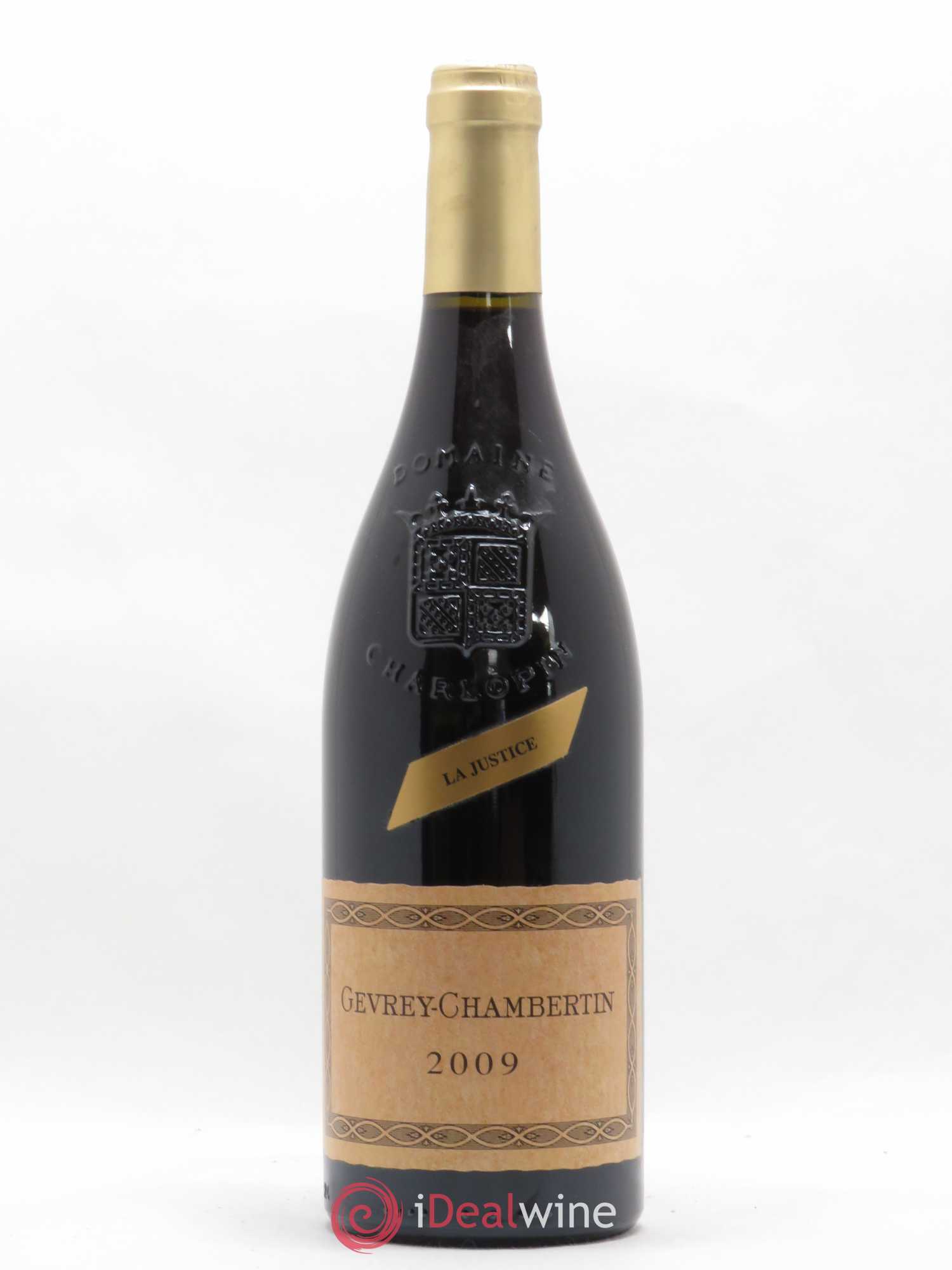 Gevrey-Chambertin La Justice Charlopin-Parizot 2009 - Lot de 1 bouteille - 0