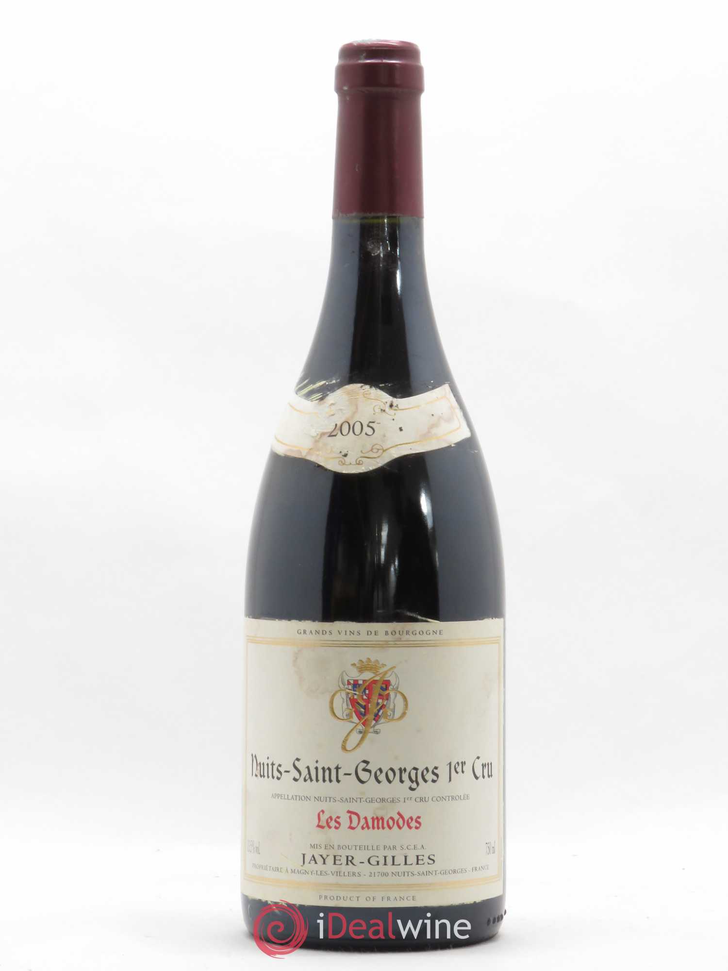 Nuits-Saint-Georges 1er Cru Les Damodes Jayer-Gilles 2005 - Lot de 1 bouteille - 0