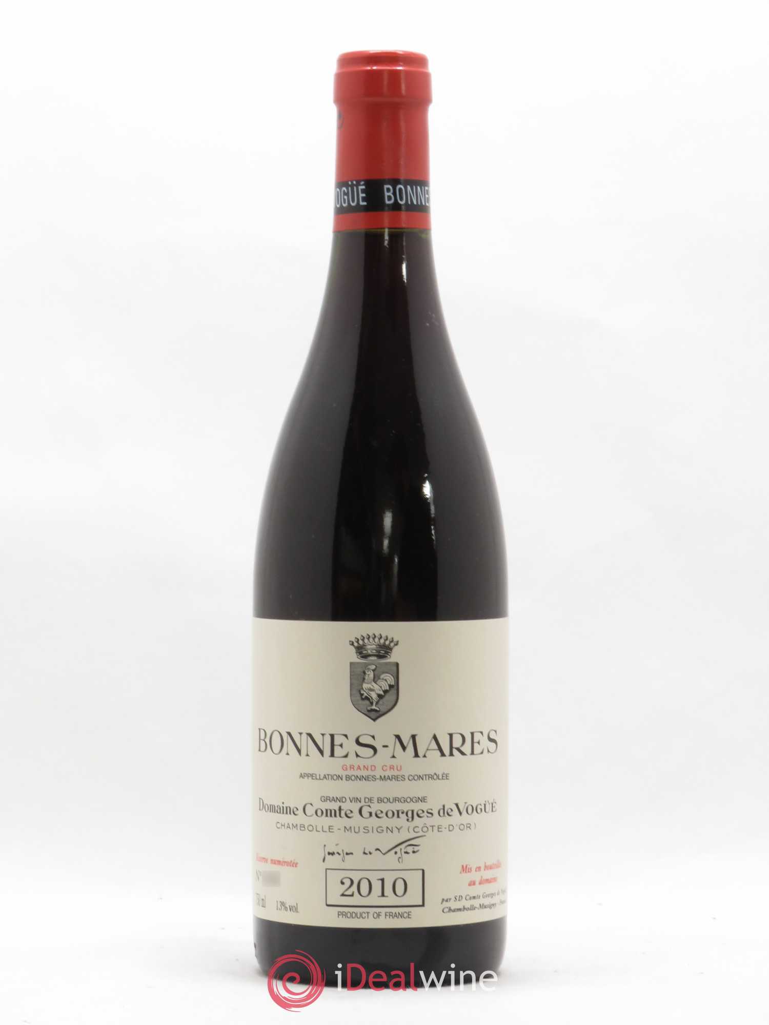 Bonnes-Mares Grand Cru Comte Georges de Vogüé 2010 - Lot de 1 bouteille - 0