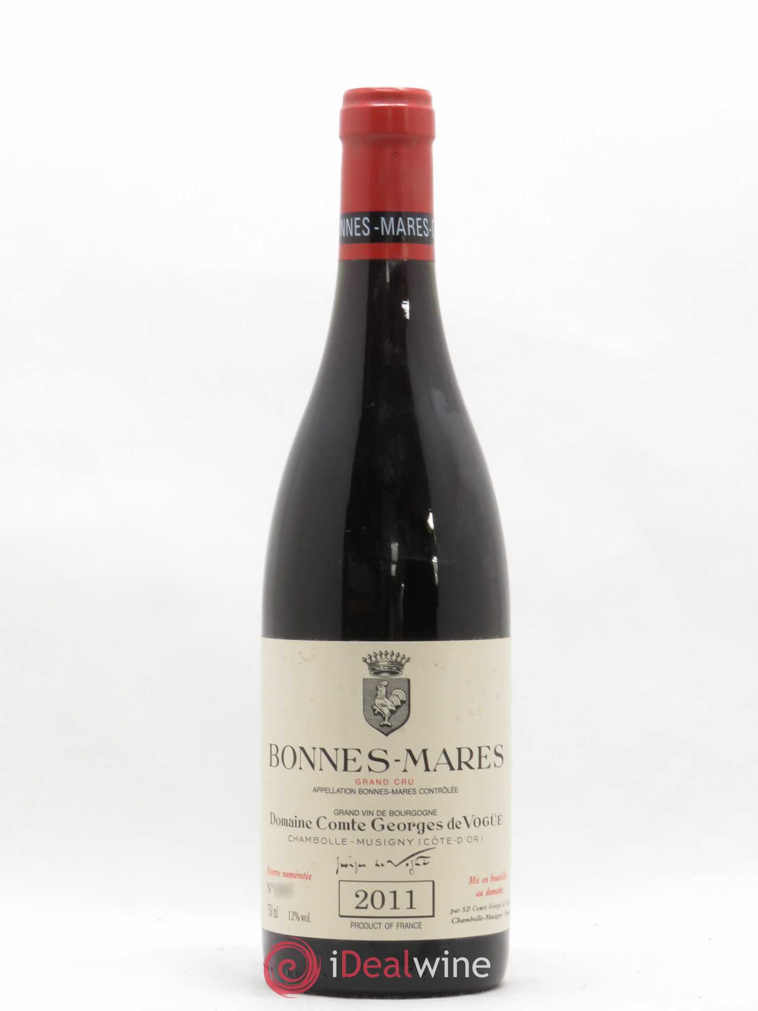 Bonnes-Mares Grand Cru Comte Georges de Vogüé 2011 - Lot de 1 bouteille - 0
