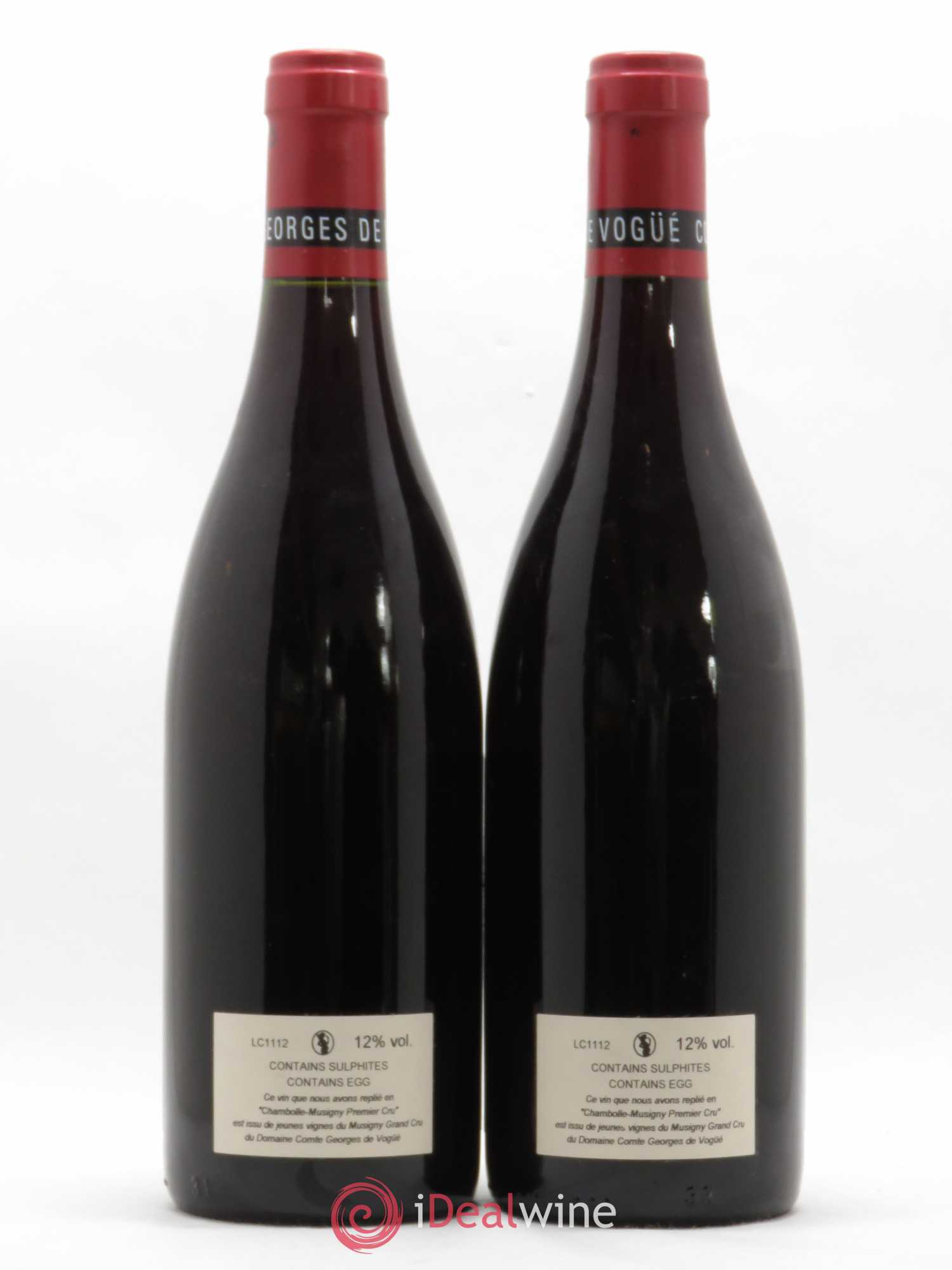Chambolle-Musigny 1er Cru Comte Georges de Vogüé 2011 - Lot de 2 bouteilles - 1