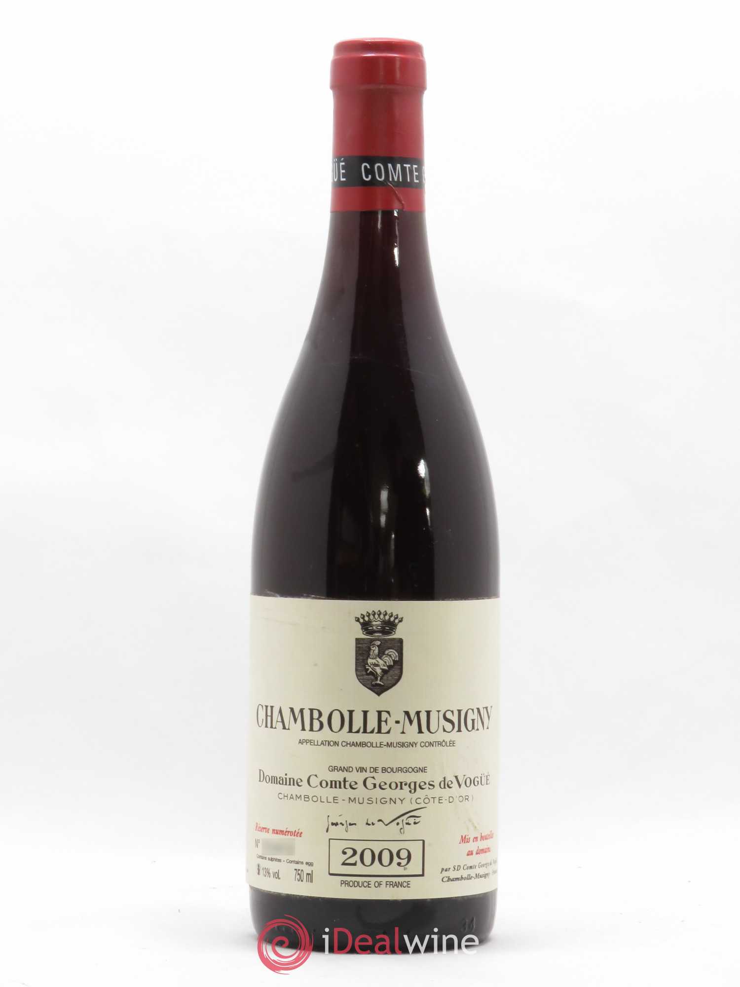 Chambolle-Musigny Comte Georges de Vogüé 2009 - Lot de 1 bouteille - 0