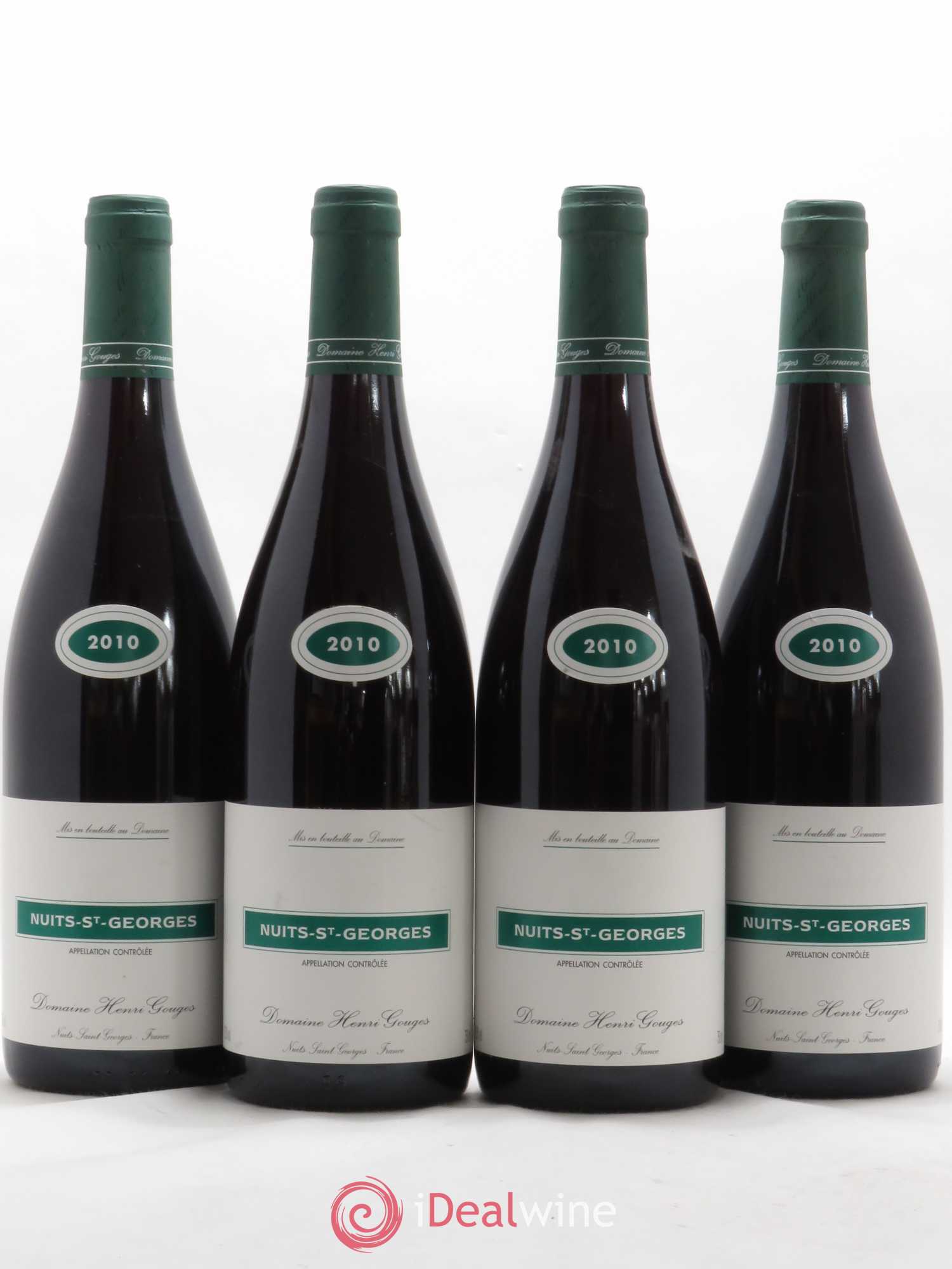 Nuits-Saint-Georges Henri Gouges 2010 - Lotto di 4 bottiglie - 0