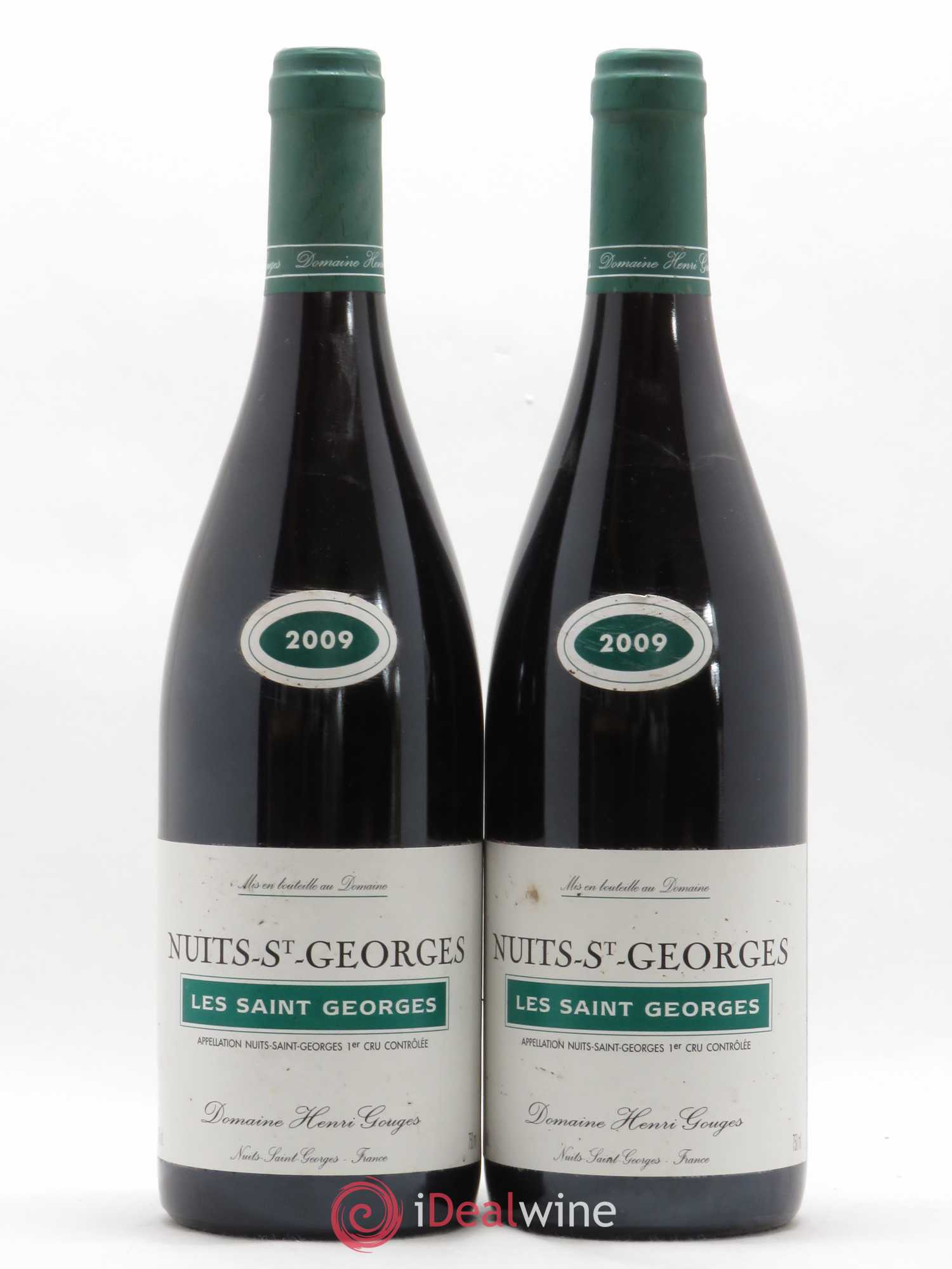 Nuits-Saint-Georges 1er Cru Les Saints Georges Henri Gouges 2009 - Posten von 2 Flaschen - 0