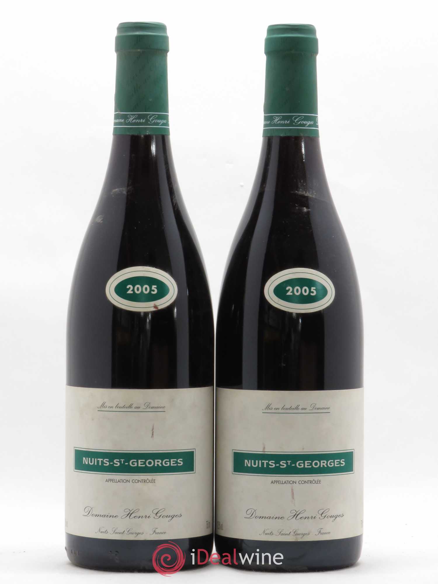 Nuits-Saint-Georges Henri Gouges 2005 - Lotto di 2 bottiglie - 0