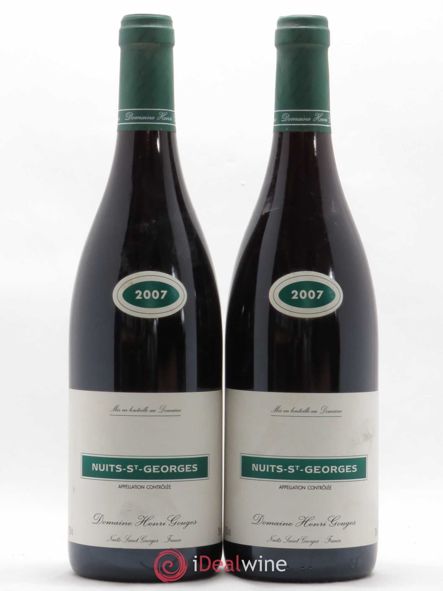 Nuits-Saint-Georges Henri Gouges 2007 - Lot of 2 bottles - 0