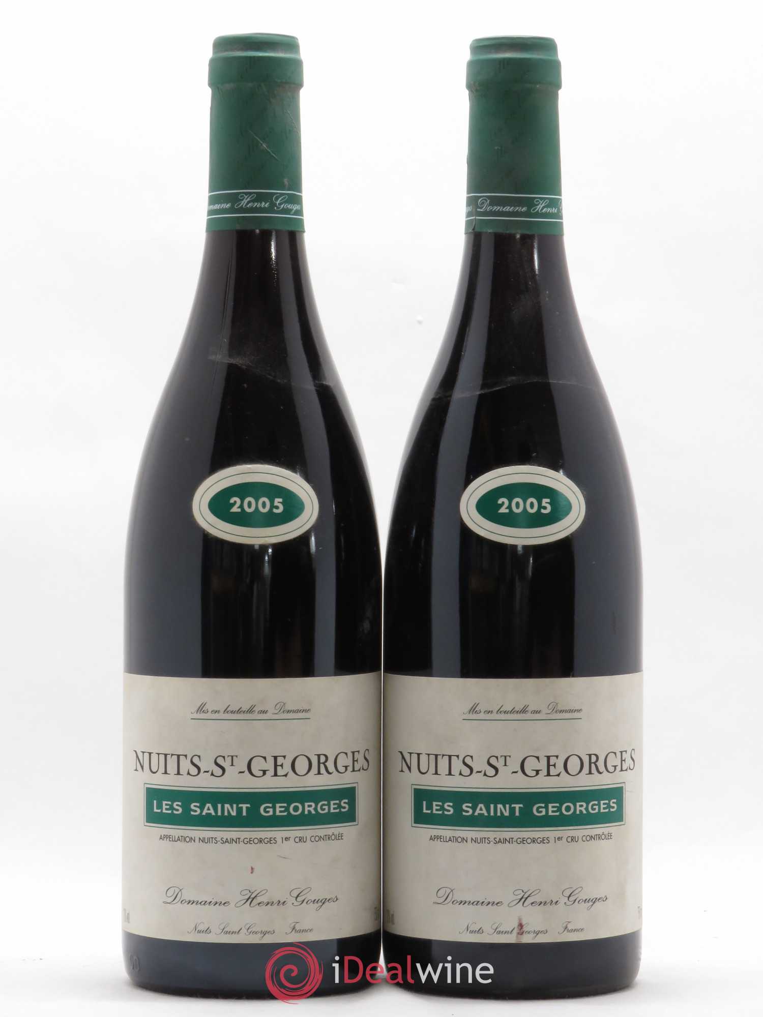 Nuits-Saint-Georges 1er Cru Les Saints Georges Henri Gouges 2005 - Lot de 2 bouteilles - 0