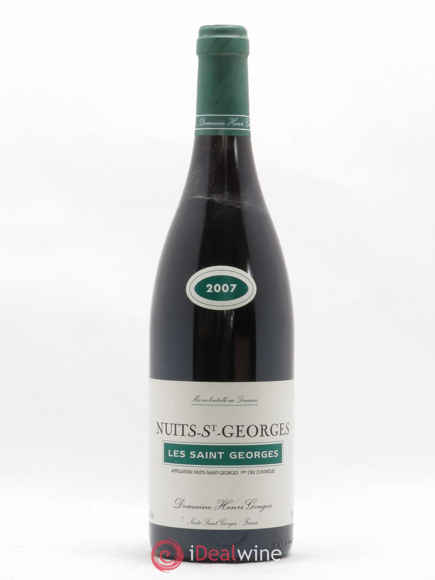 Nuits-Saint-Georges 1er Cru Les Saints Georges Henri Gouges 2007 - Lot de 1 bouteille - 0