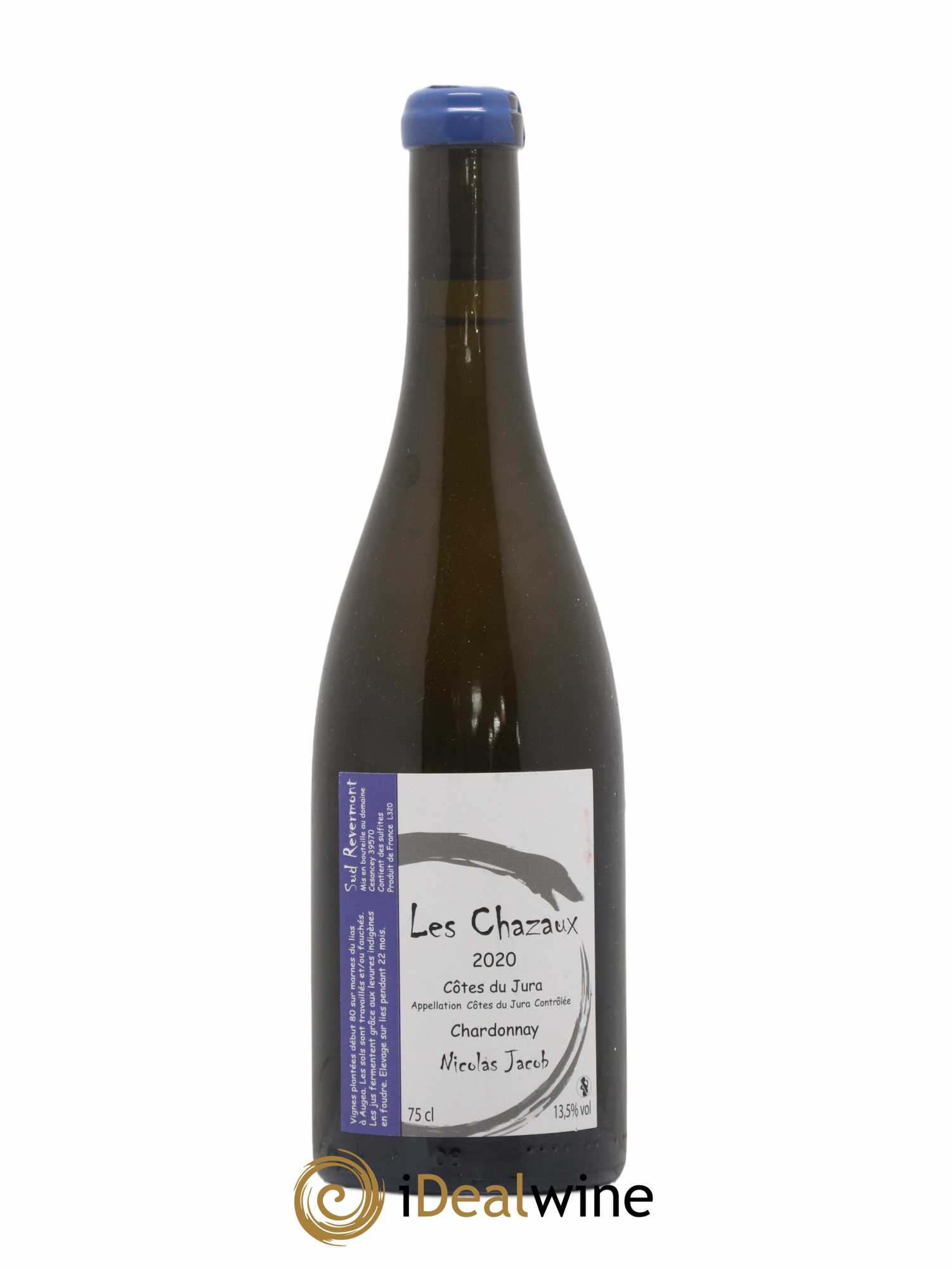 Côtes du Jura Chardonnay Les Chazaux Nicolas Jacob 2020 - Lot de 1 bouteille - 0