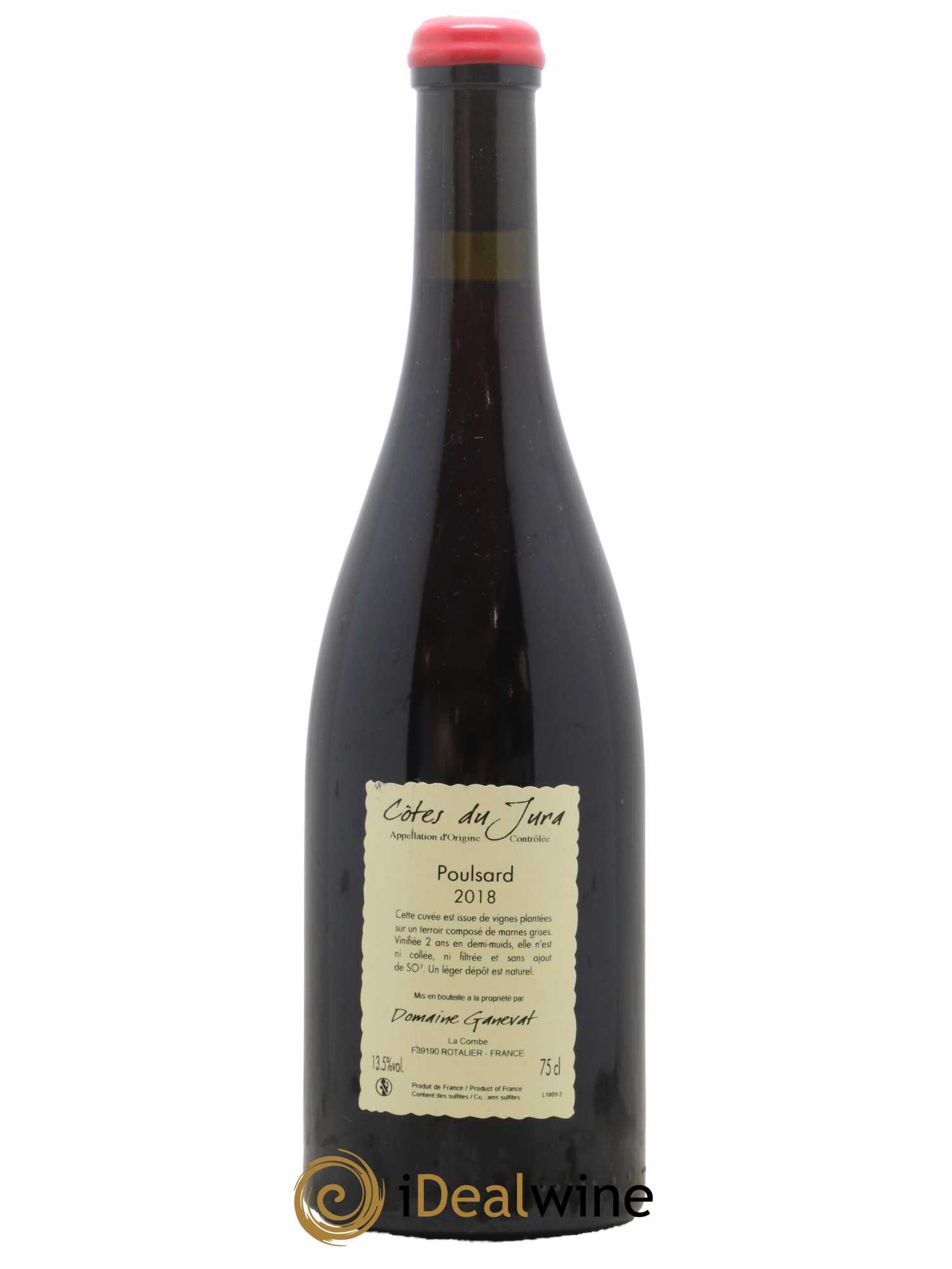 Côtes du Jura Les Chalasses Vieilles Vignes Poulsard Jean-François Ganevat (Domaine) 2018 - Lot de 1 bouteille - 1