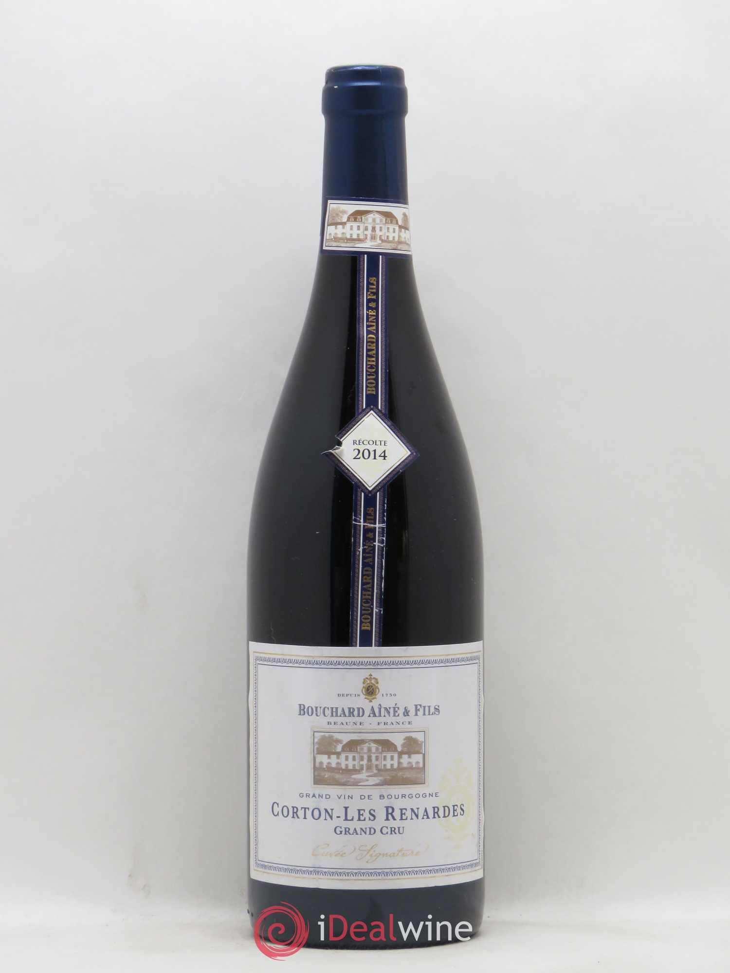 Corton Grand Cru Renardes Bouchard Ainé et Fils 2014 - Lot de 1 bouteille - 0
