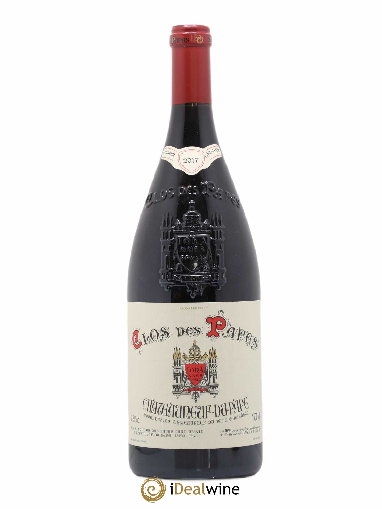 Châteauneuf-du-Pape Clos des Papes - Paul Avril 2017 - Lot de 1 magnum - 0