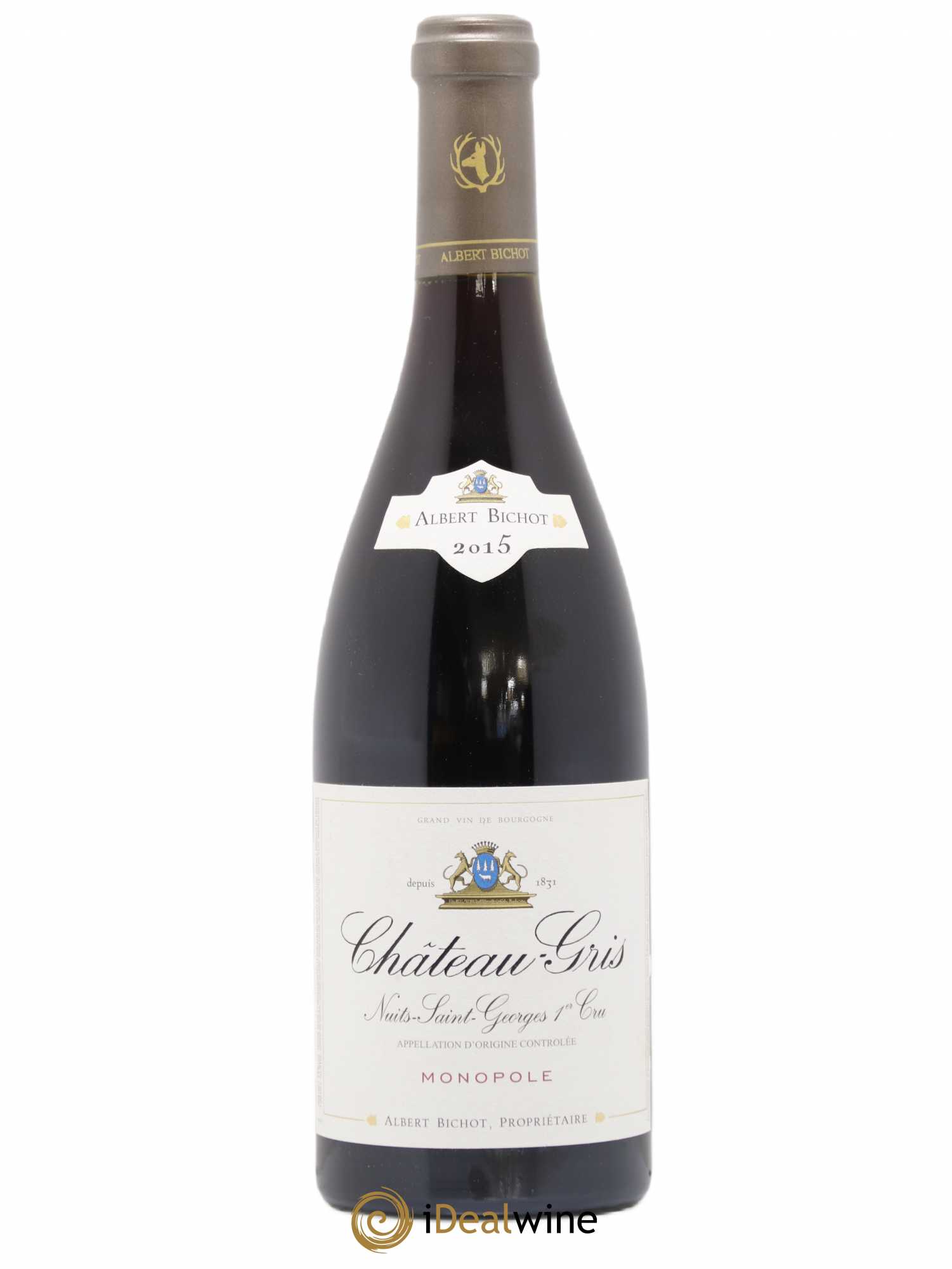 Nuits-Saint-Georges 1er Cru Château Gris - Albert Bichot (sans prix de réserve) 2015 - Lot de 1 bouteille - 0