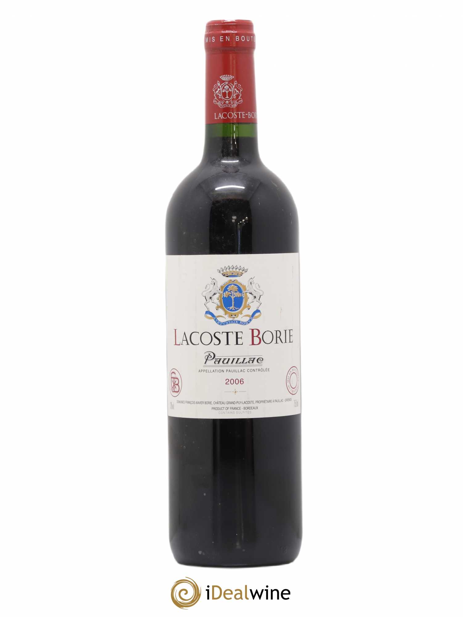 Lacoste Borie 2006 - Posten von 1 Flasche - 0