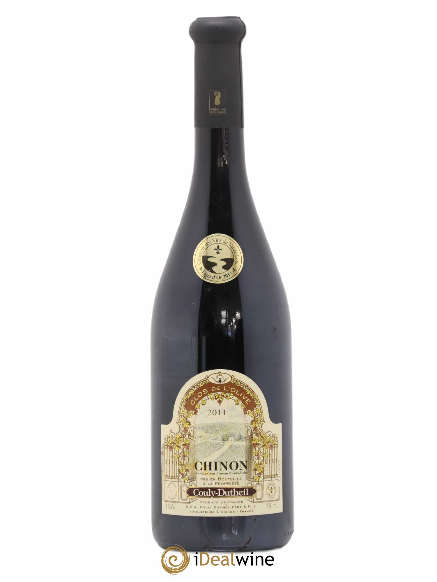 Chinon Clos de l'Olive Couly-Dutheil (Domaine) Couly Dutheil 2011 - Lot de 1 bouteille - 0