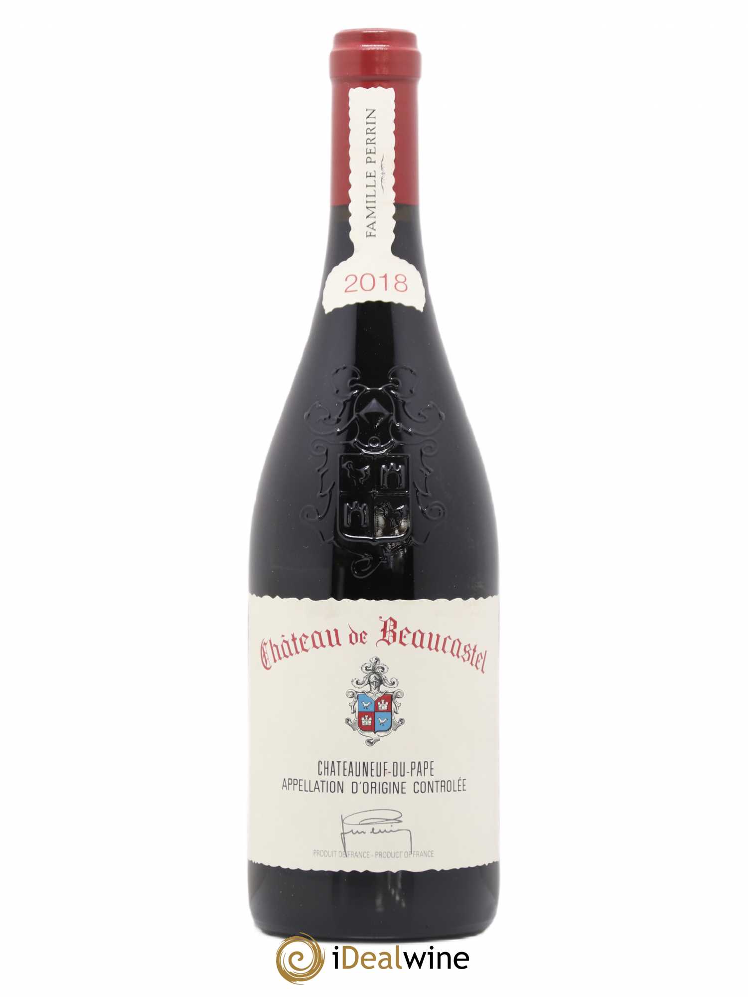 Châteauneuf-du-Pape Château de Beaucastel Famille Perrin 2018 - Lot de 1 bouteille - 0