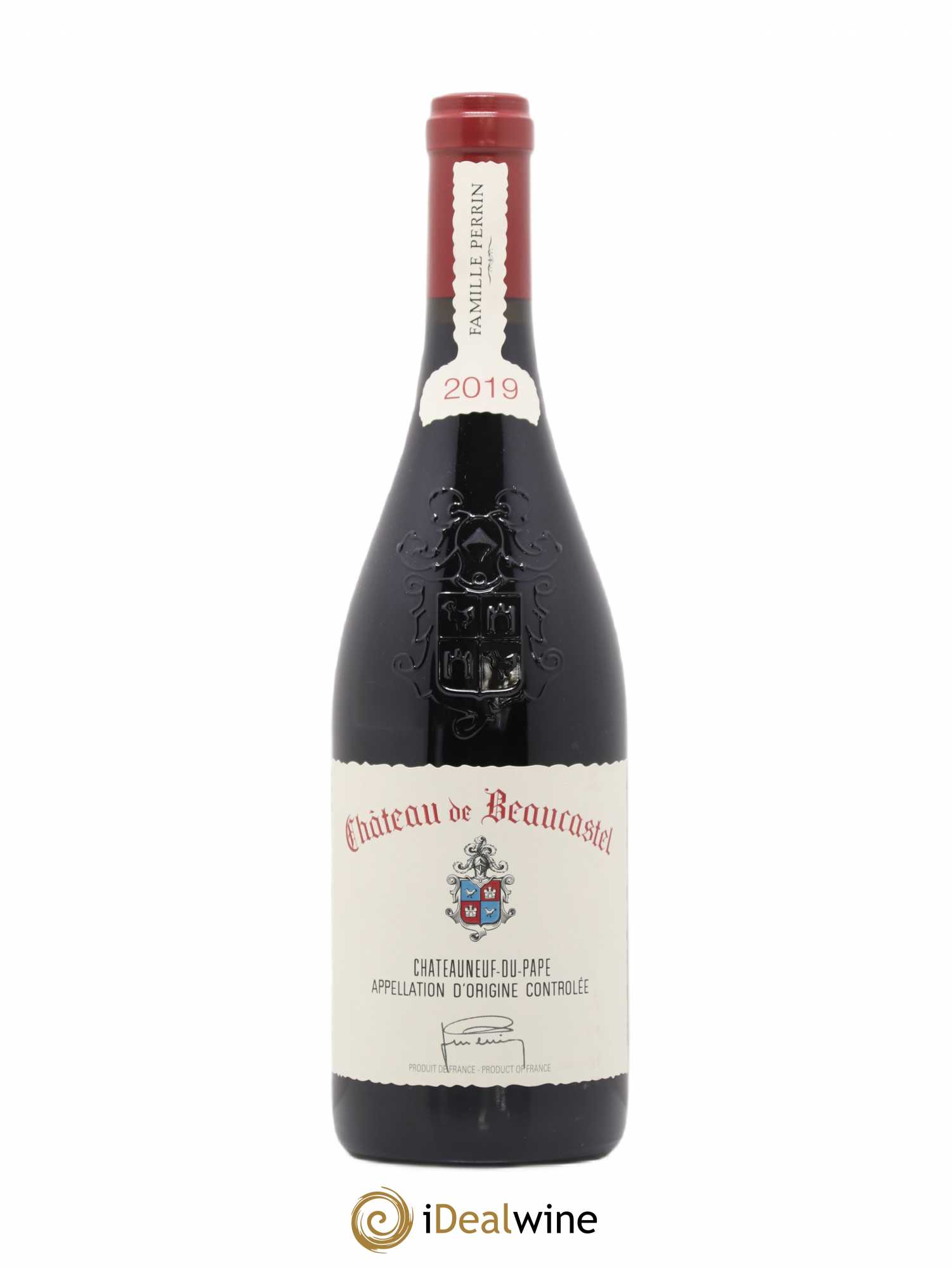 Châteauneuf-du-Pape Château de Beaucastel Famille Perrin 2019 - Lot de 1 bouteille - 0