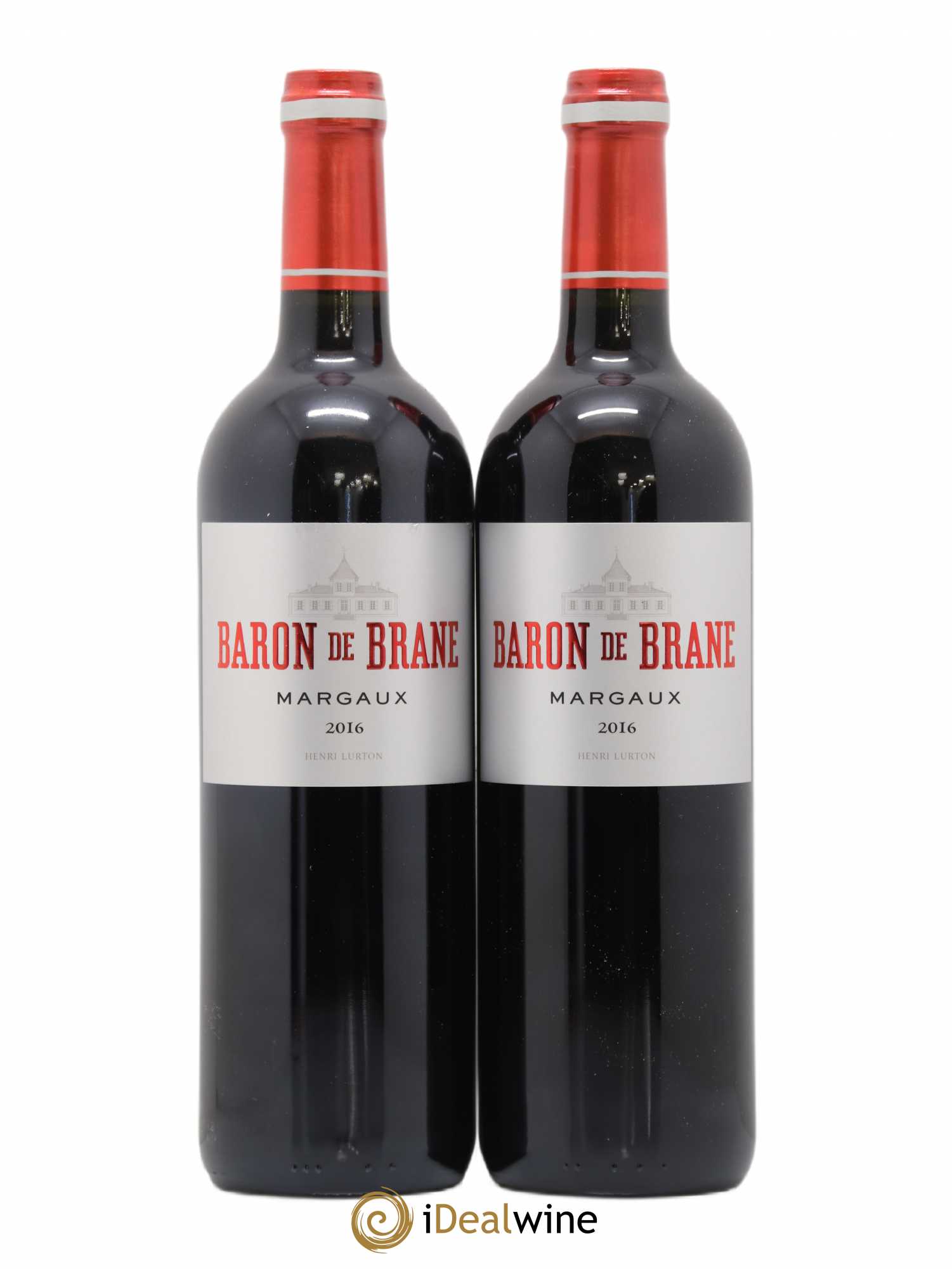 Baron de Brane Second Vin (sans prix de réserve) 2016 - Lot de 2 bouteilles - 0