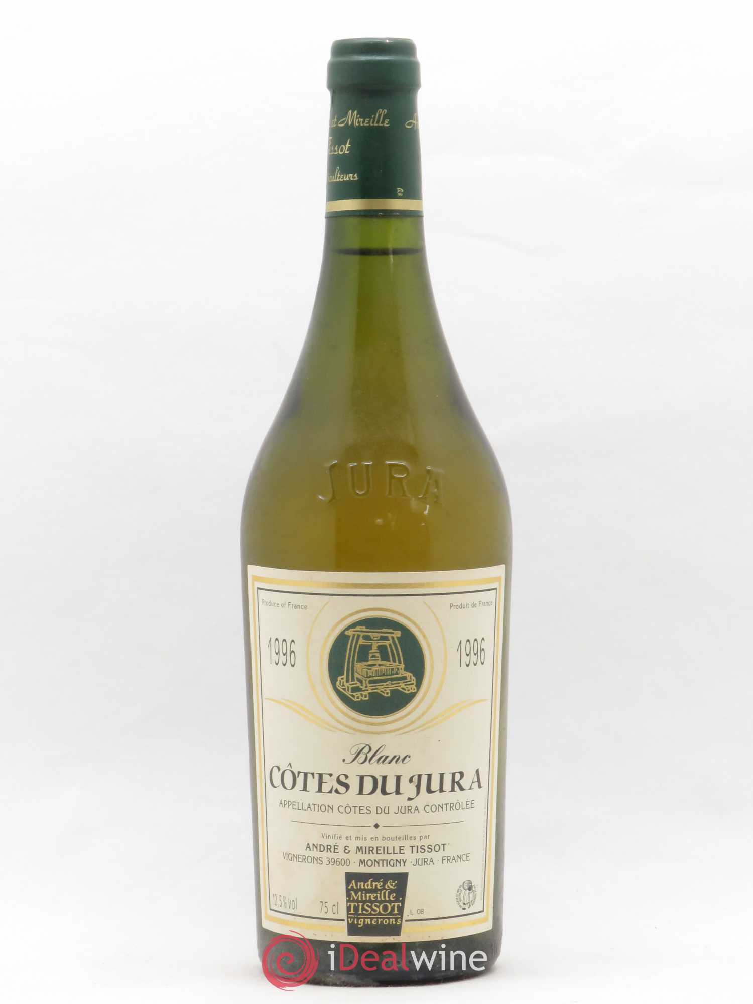 Côtes du Jura André et Mireille Tissot (sans prix de réserve) 1996 - Lot de 1 bouteille - 0