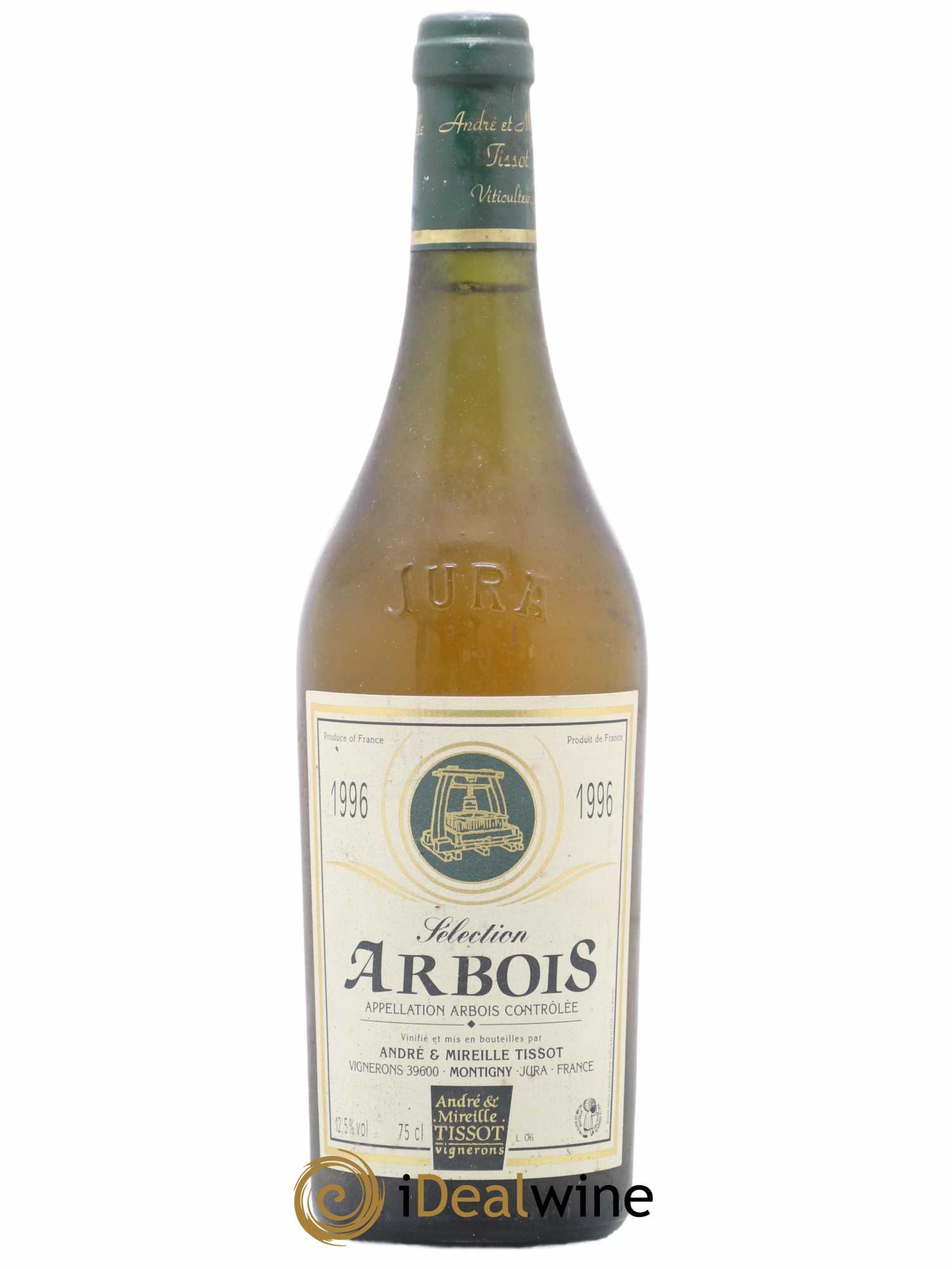 Arbois Andre Et Mireille Tissot 1996 - Posten von 1 Flasche - 0