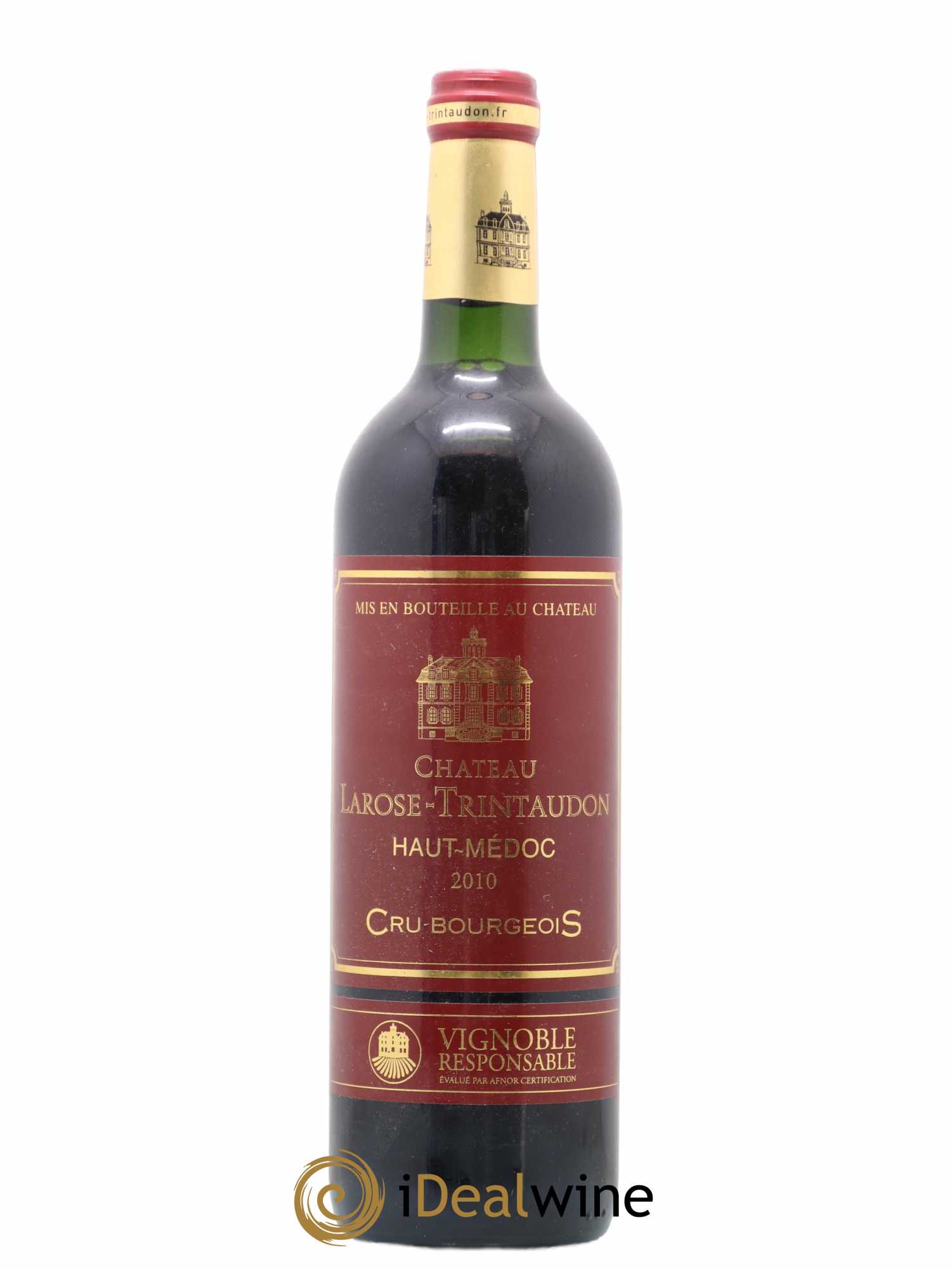 Château Larose Trintaudon Cru Bourgeois 2010 - Lot de 1 bouteille - 0